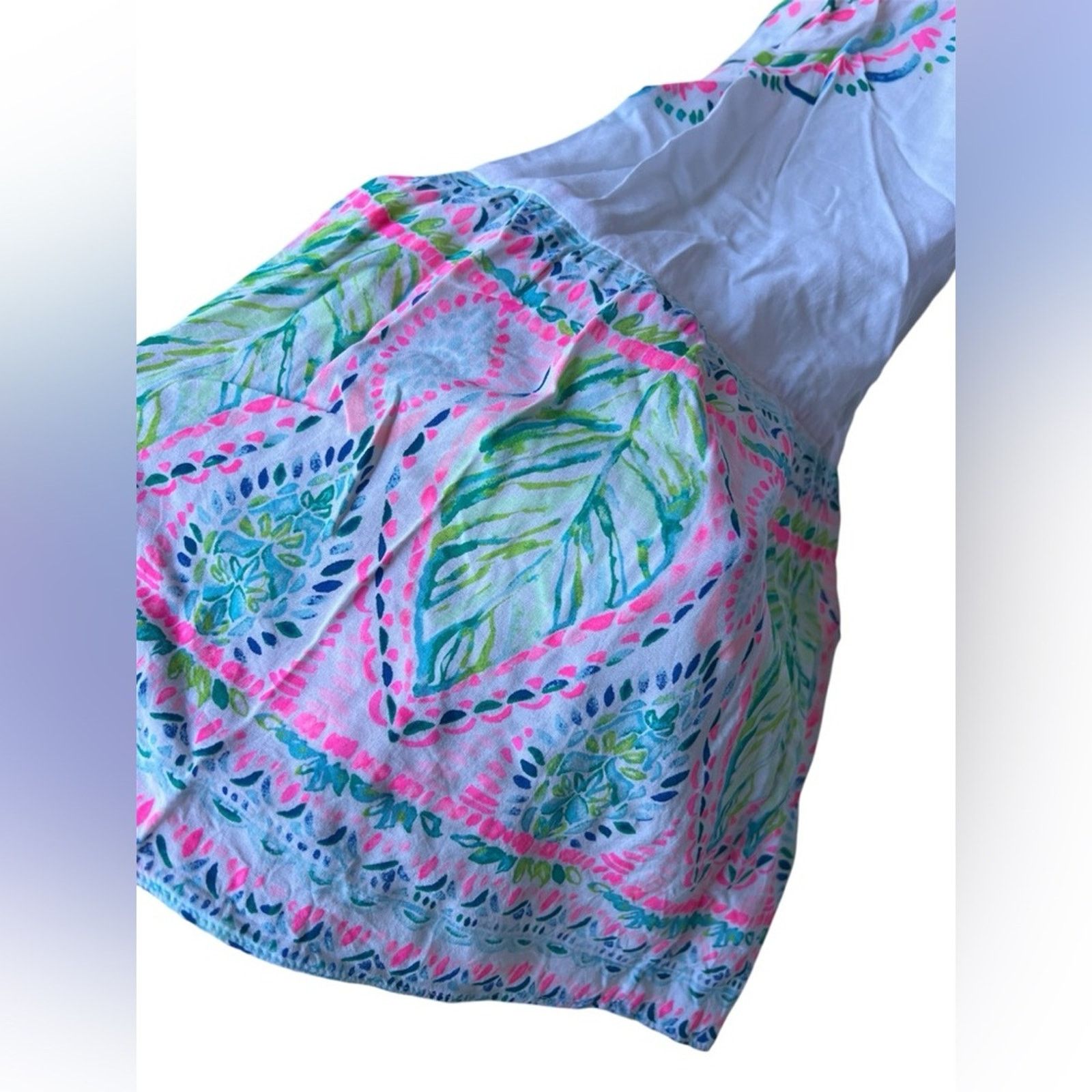 Lilly Pulitzer Lilly Pulitzer Nevie Off the Shoulder Dress Size XS Size XS / US 0-2 / IT 36-38 - 7 Thumbnail