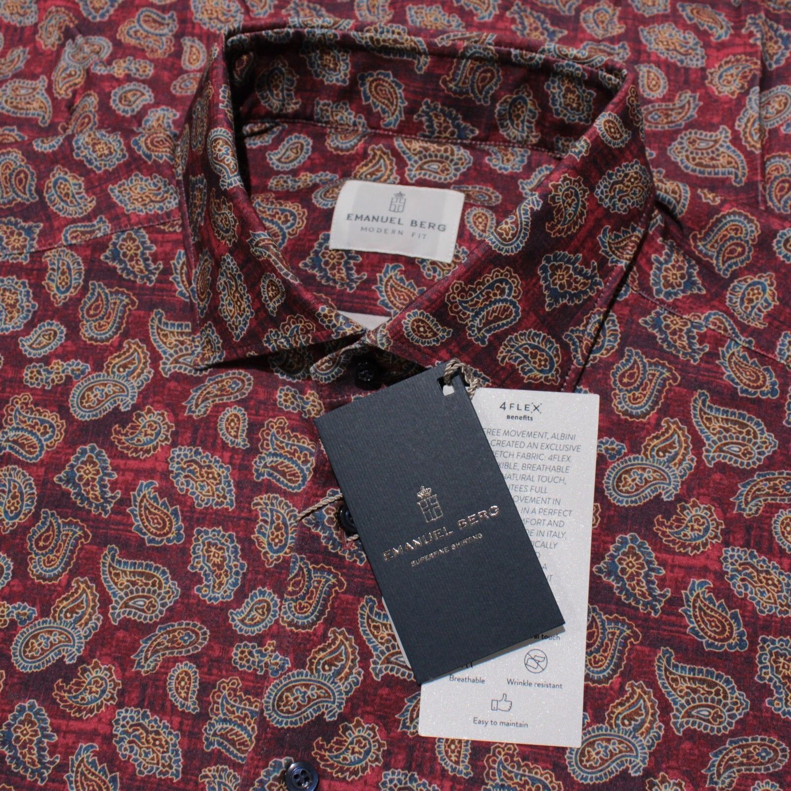 Other Emanuel Berg New with tags Shirt Size XL US In Red Size US XL / EU 56 / 4 - 1 Thumbnail