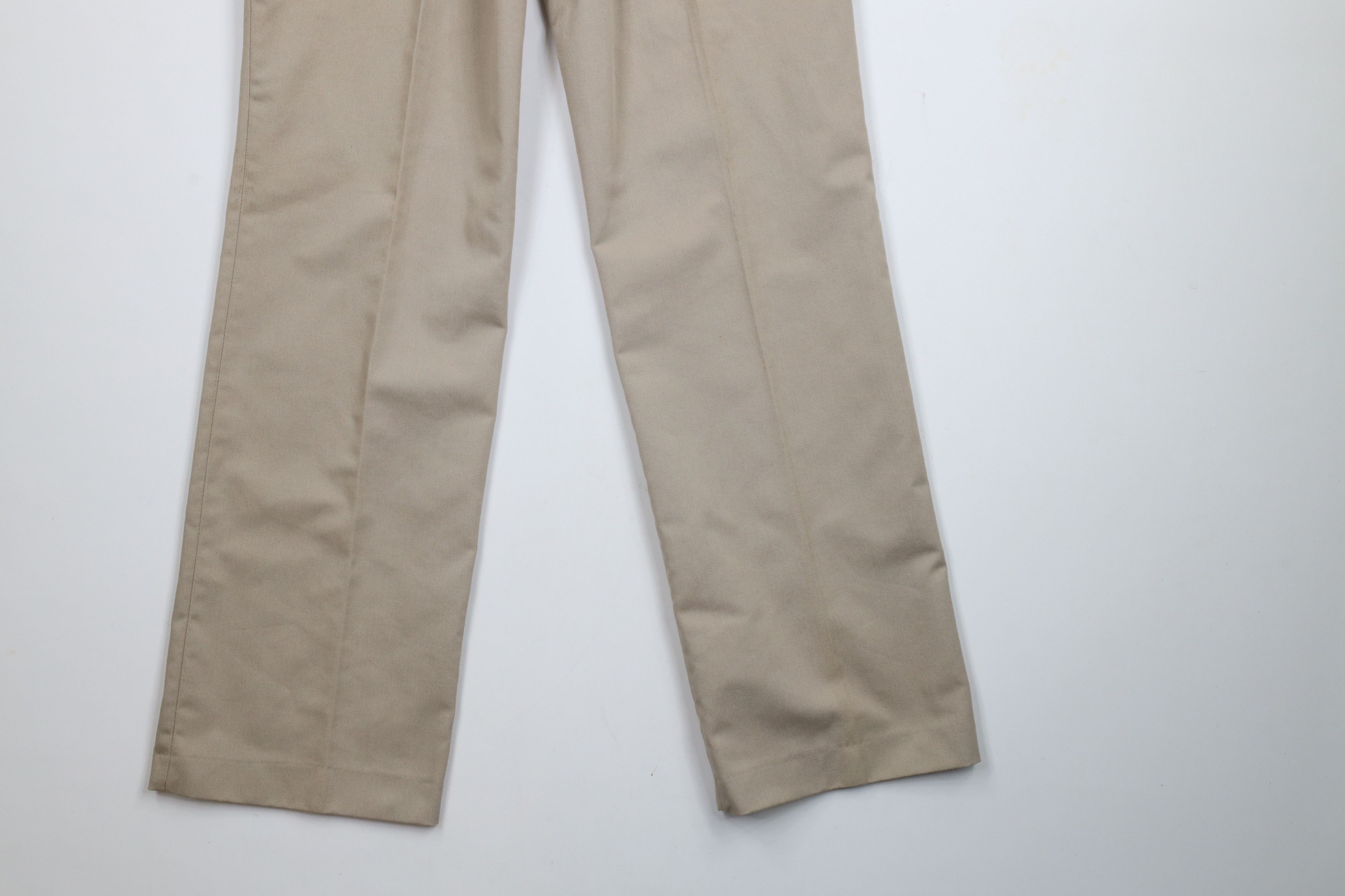 Vintage Vintage 70s Streetwear Wide Leg Cotton Chino Pants Beige USA Size US 30 / EU 46 - 12 Thumbnail