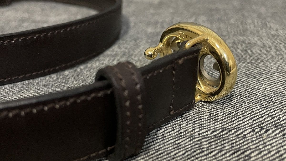 Designer Gucci Leather Vintage Size ONE SIZE - 18 Thumbnail