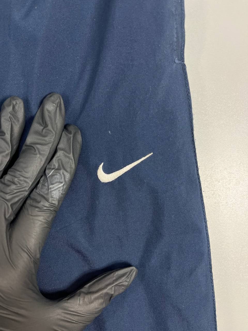 Nike Nike Vintage Track Pants Navy Blue Elastic Waist Size M Size US 40 / EU 56 - 3 Thumbnail