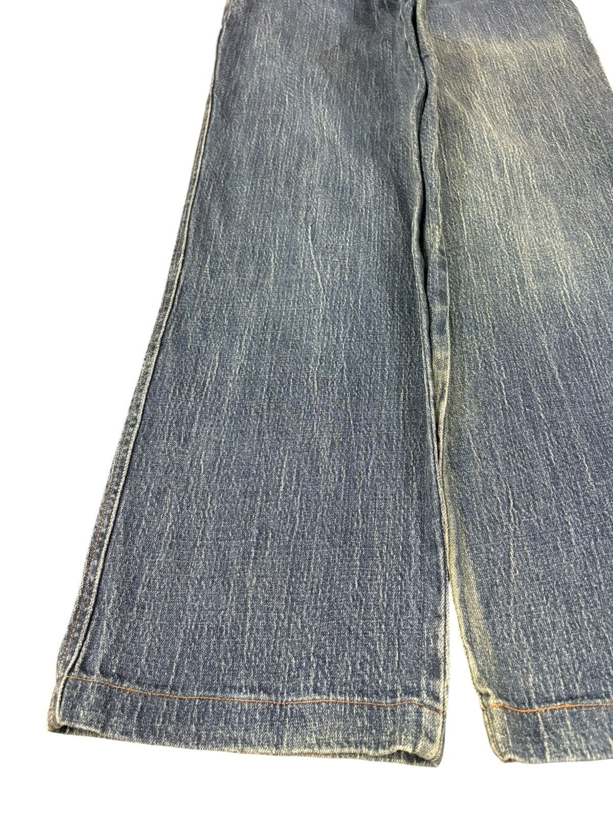 Japanese Brand Vintage Japanese Brand Blue Wash Baggy Jeans Size US 29 - 6 Thumbnail