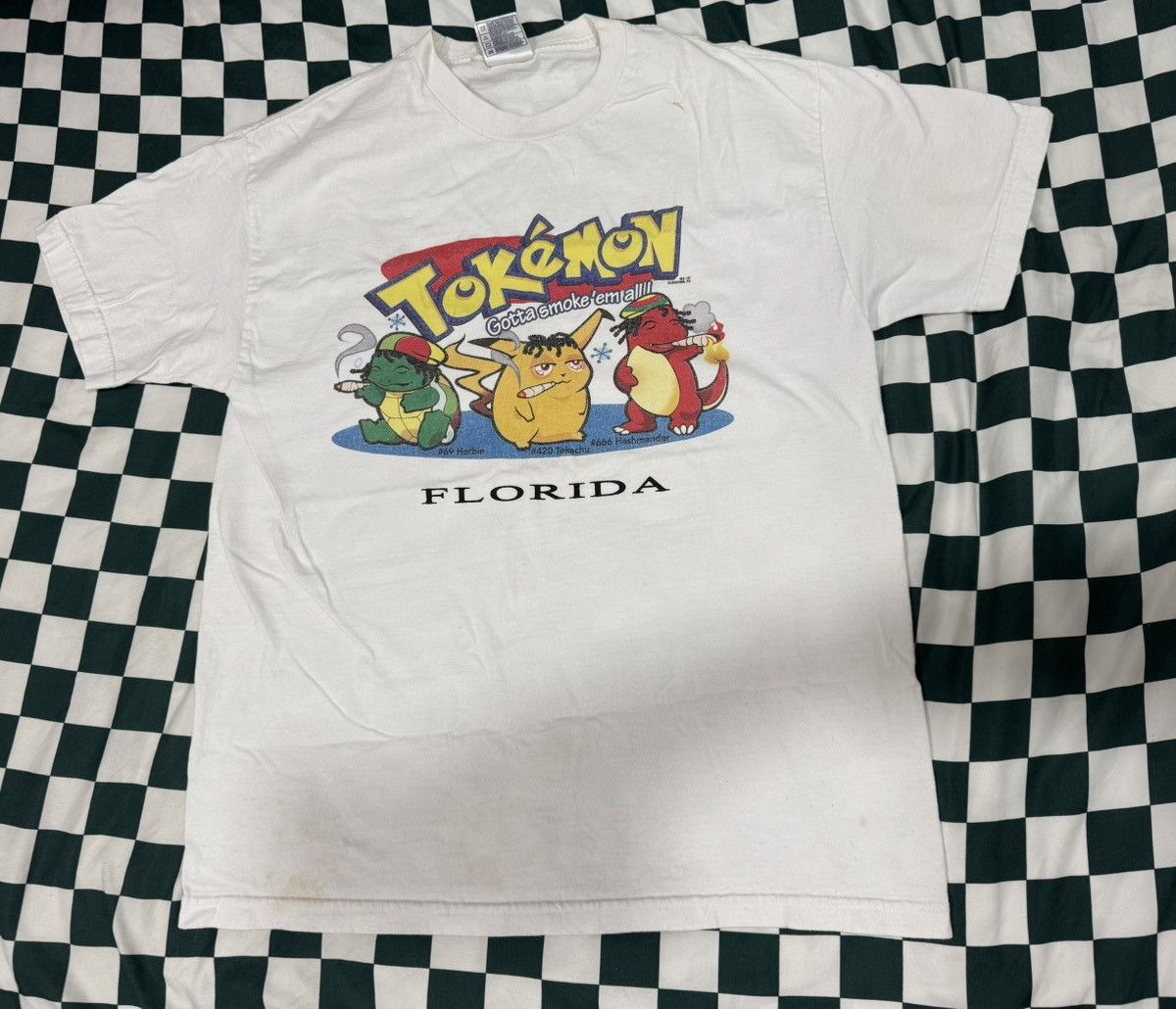 Vintage Vintage Tokemon Shirt Size US L / EU 52-54 / 3 - 1 Thumbnail