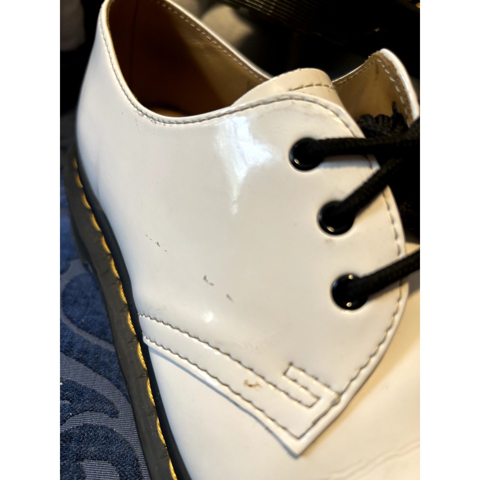 Dr. Martens Dr Martens 1461 White Patent Leather Oxford size 8/EU 39 Size US 8 / IT 38 - 2 Thumbnail