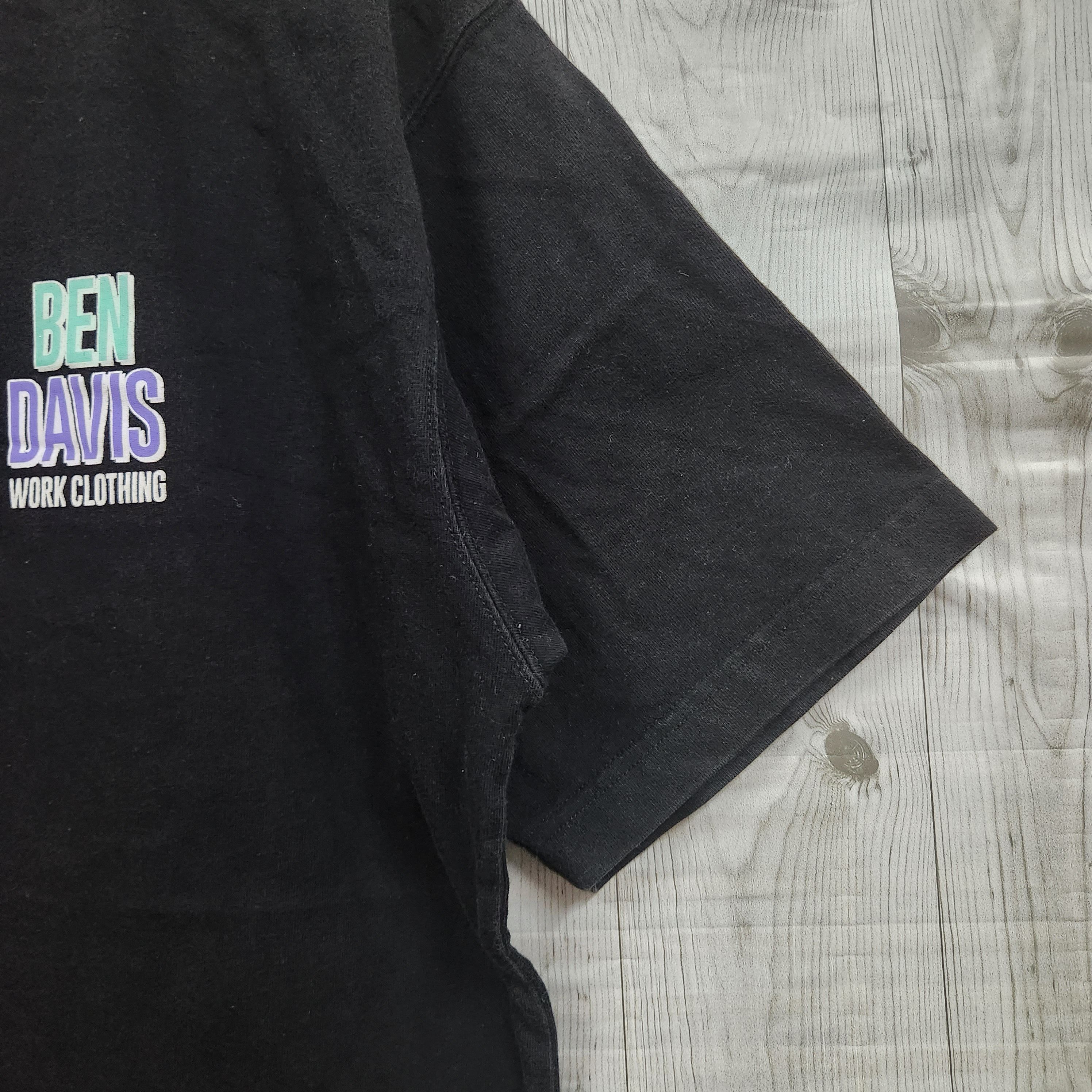 Ben Davis Vintage Y2K Ben Davies Big Logo TShirt Size US L / EU 52-54 / 3 - 8 Thumbnail