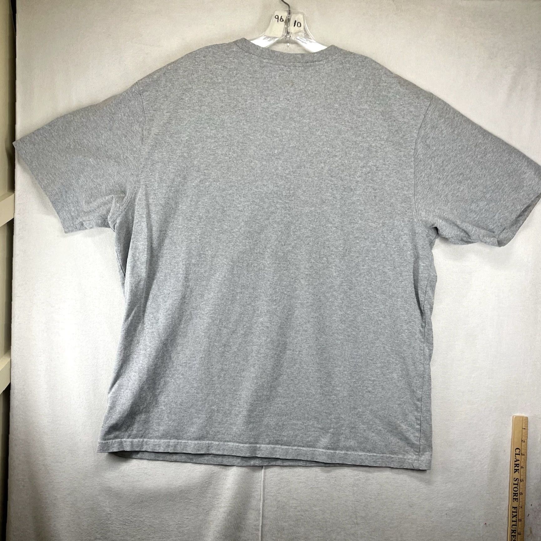Carhartt Carhartt Shirt Mens Gray XL Henley Short Sleeve Relaxed Fit Cotton Polyester Blend Size US XL / EU 56 / 4 - 2 Thumbnail
