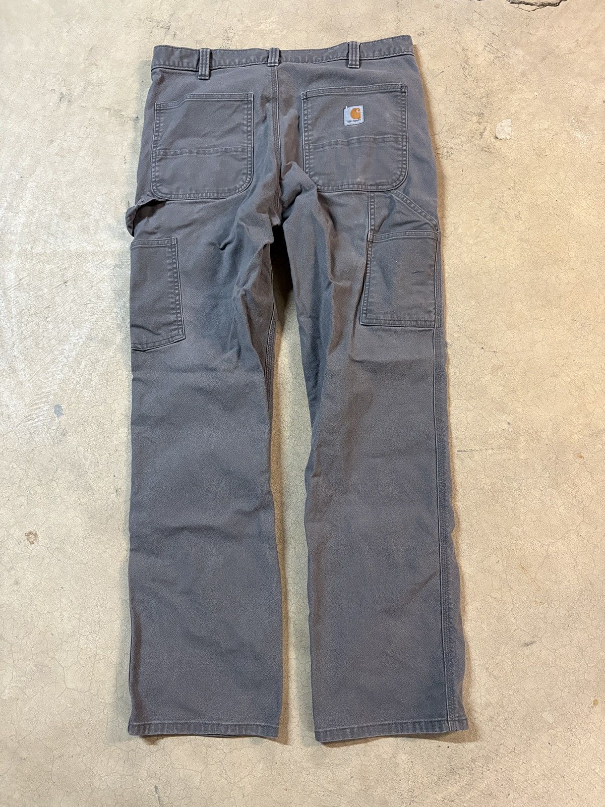 Carhartt Carhartt Y2K Relaxed Fit Smoke Gray Carpenter Pants 34x32 Size US 34 / EU 50 - 1 Thumbnail