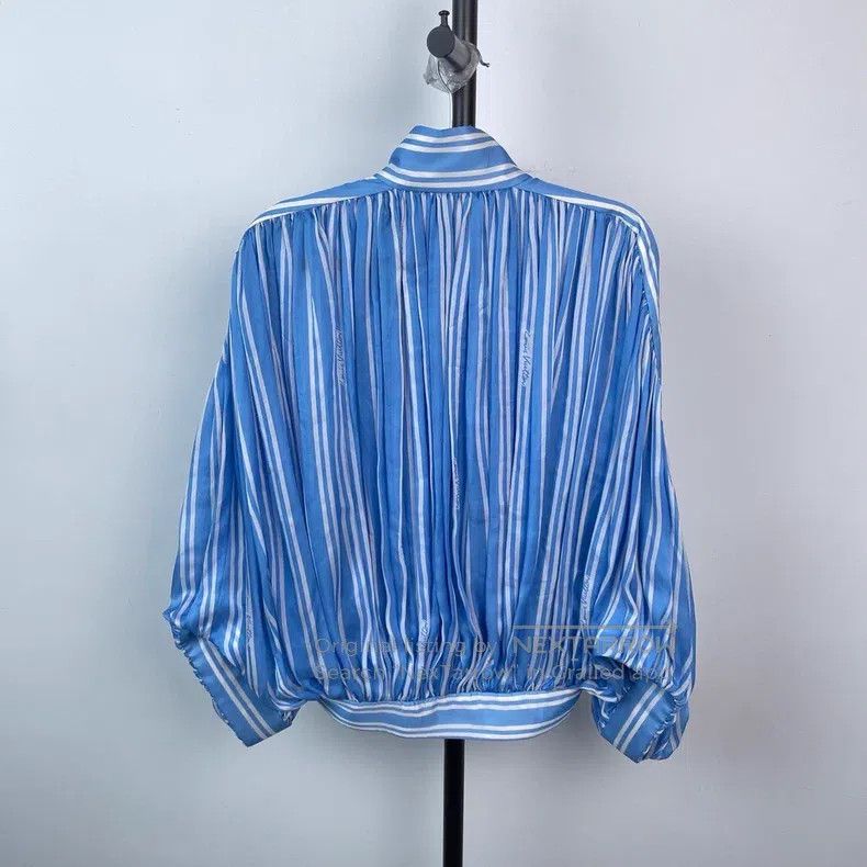 Louis Vuitton Louis Vuitton Blue and white striped shirt Size 4XL / US 24-26 - 2 Thumbnail
