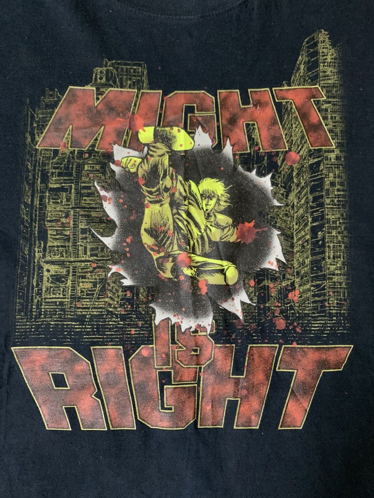 Anime HOKUTO NO KEM MIGHT IS RIGHT PROMO ANIME Size US XL / EU 56 / 4 - 5 Thumbnail
