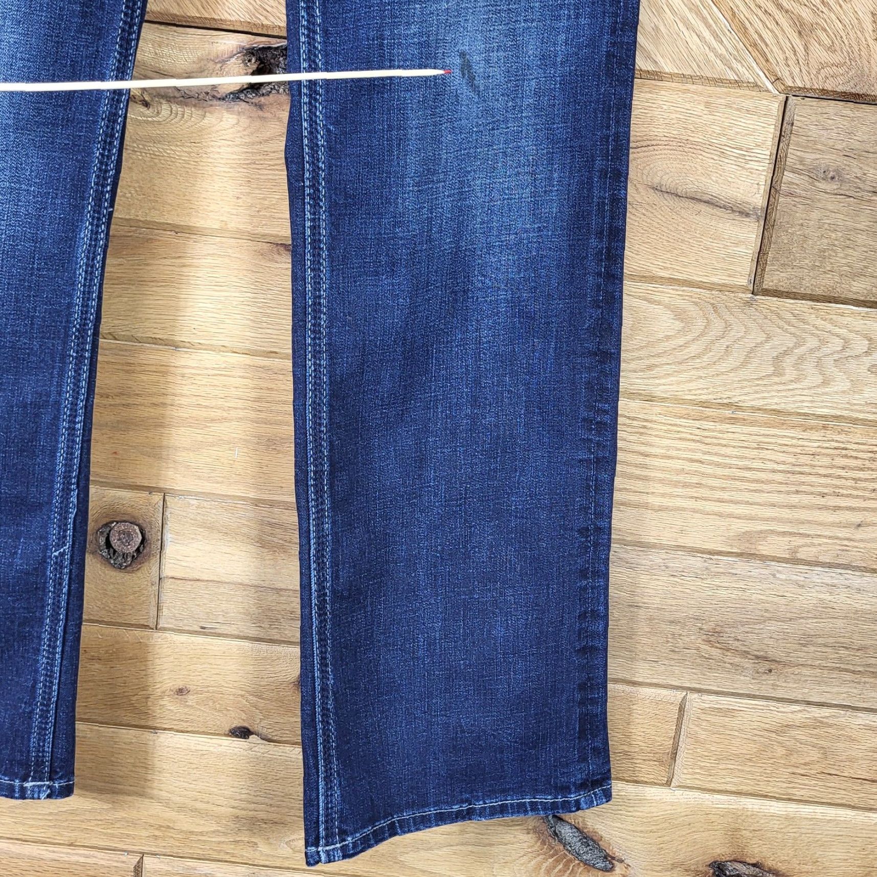 BKE **BKE Jake Mens Straight Leg Jeans Size 32 Dark Wash Distressed Denim** User: **Dark Wash BKE Jake Mens Straight Leg Jeans Size 32 Distressed Denim** Size US 32 / EU 48 - 3 Thumbnail