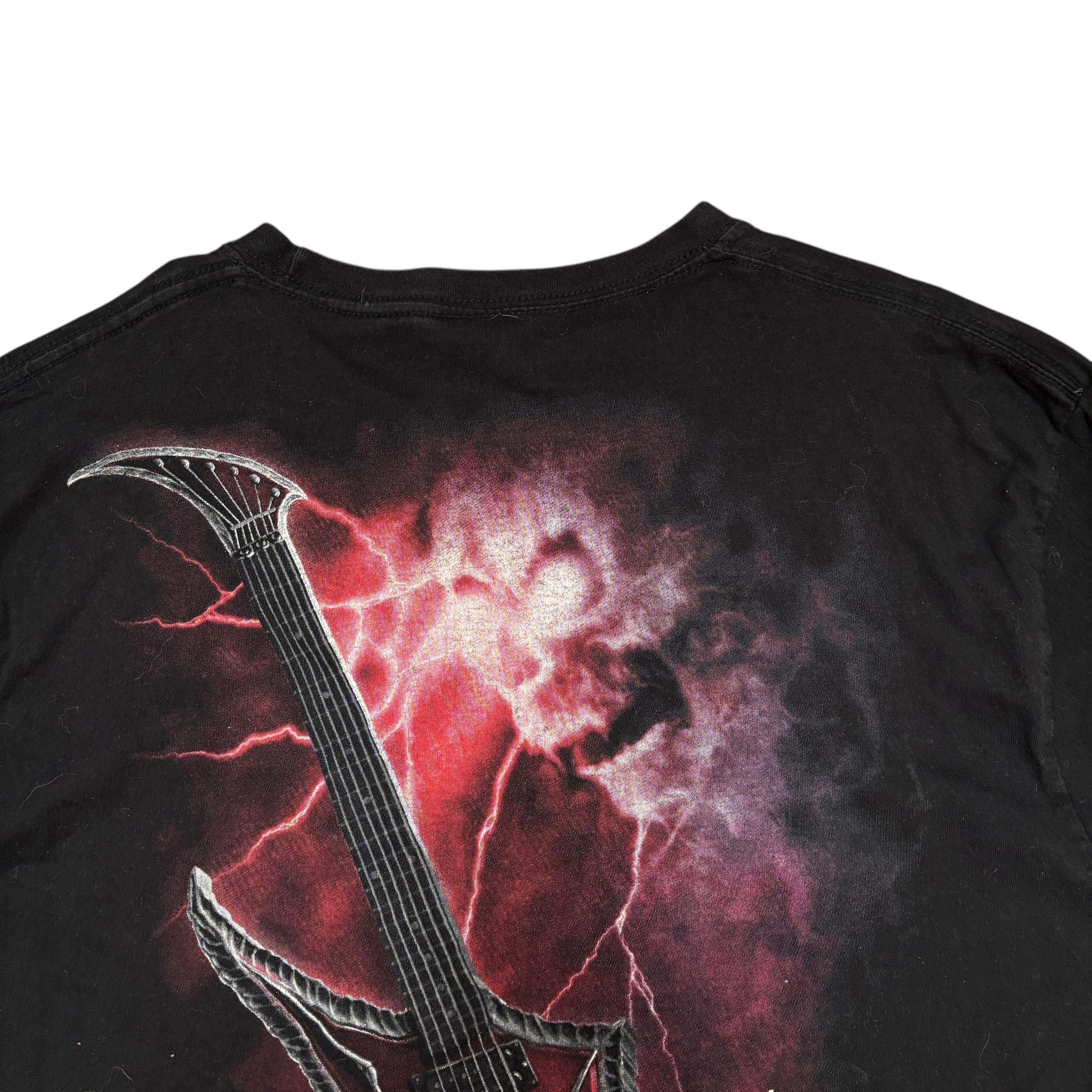 Band Tees Vintage Skeleton Shirt Long Sleeve Spiral Skull Y2K Size US L / EU 52-54 / 3 - 12 Thumbnail