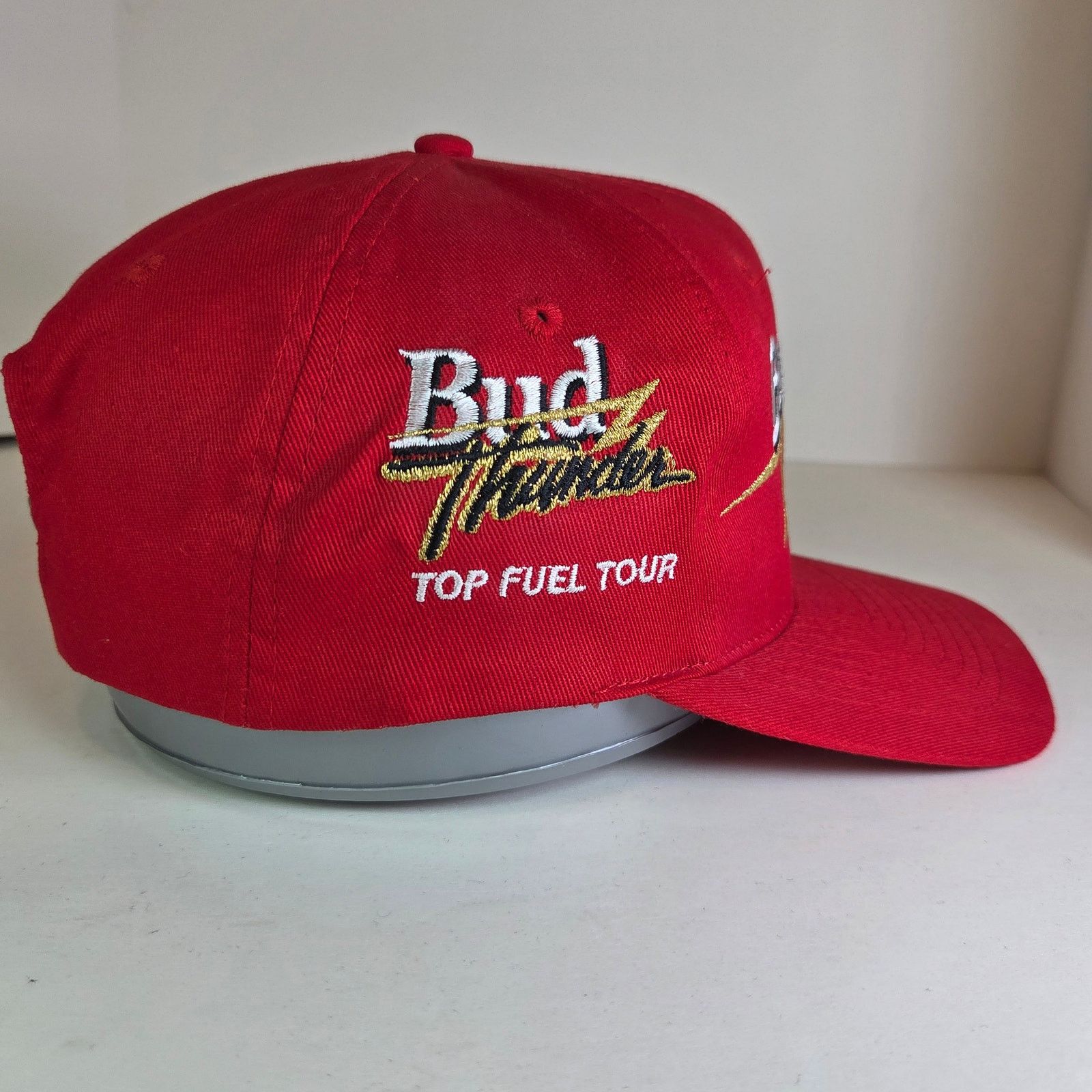Budweiser Vintage Bud King Racing Snapback Hat Kenny Bernstein Size ONE SIZE - 4 Thumbnail