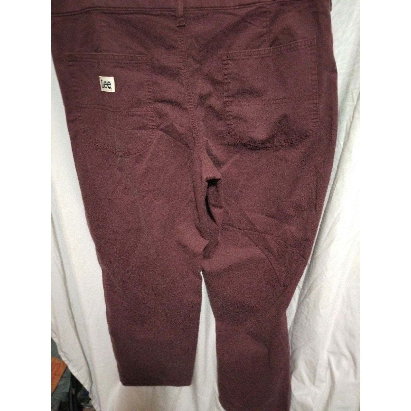 Lee New lee Jean Mid Rise Straight Leg Jean Boysenberry Size 18 Size 40" / US 18 - 6 Thumbnail