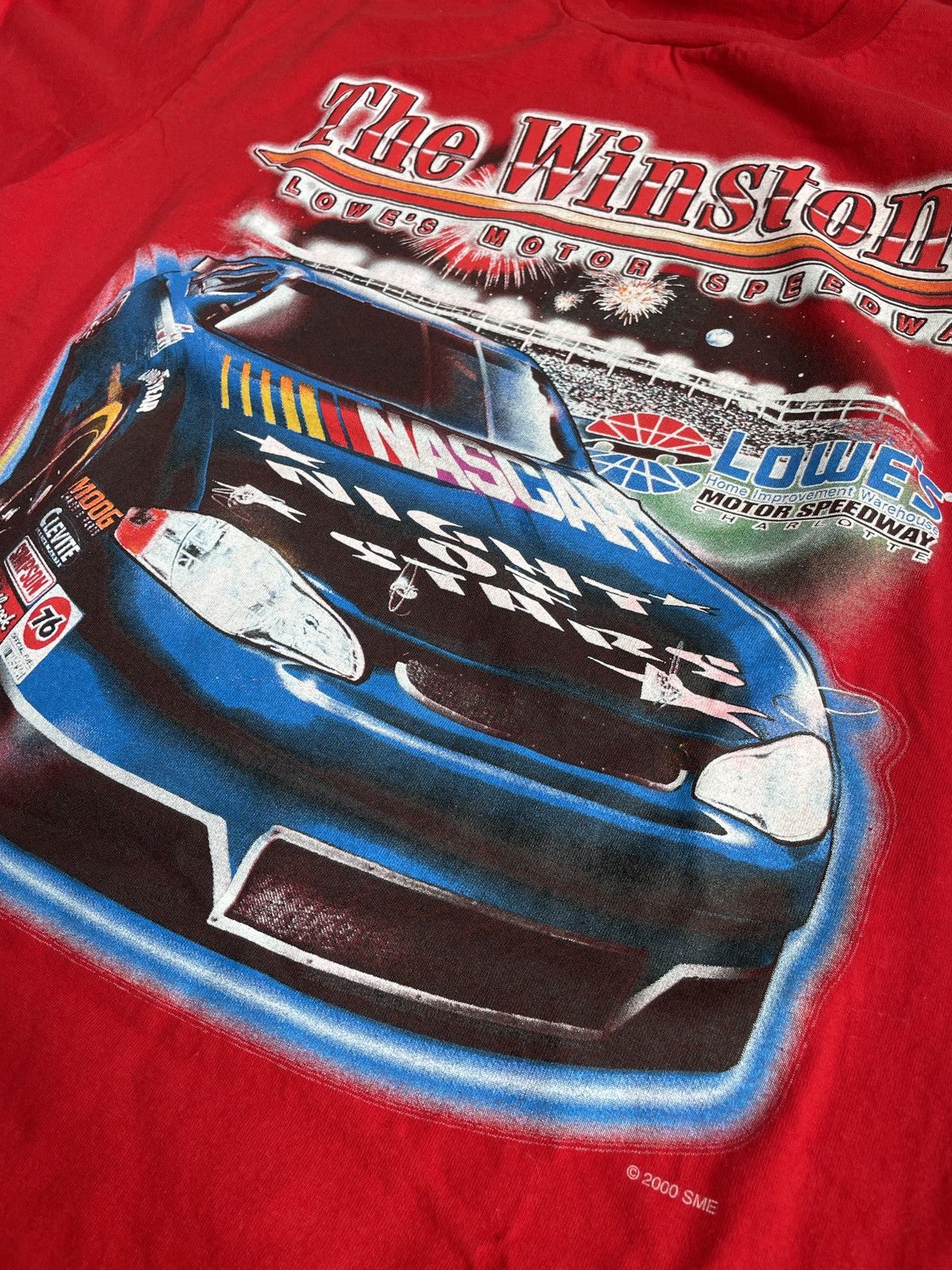 Delta × NASCAR × Vintage Y2K AOP NASCAR “Winston Cup” Graphic Shirt (Sz. L) Size US L / EU 52-54 / 3 - 2 Thumbnail