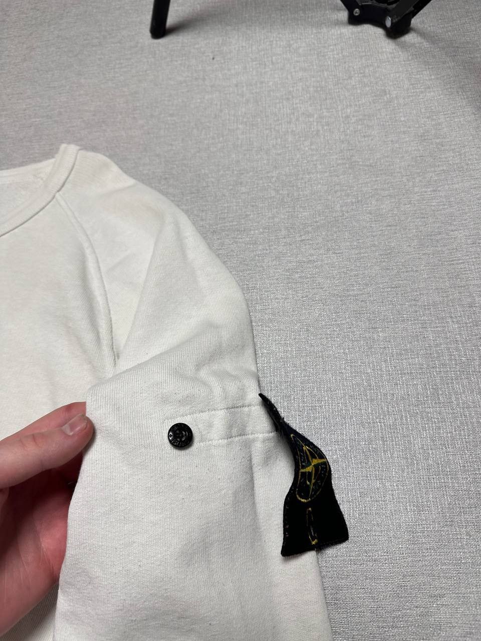 Stone Island Stone Island Crew Neck Sweatshirt WHITE Size M Size US M / EU 48-50 / 2 - 7 Thumbnail