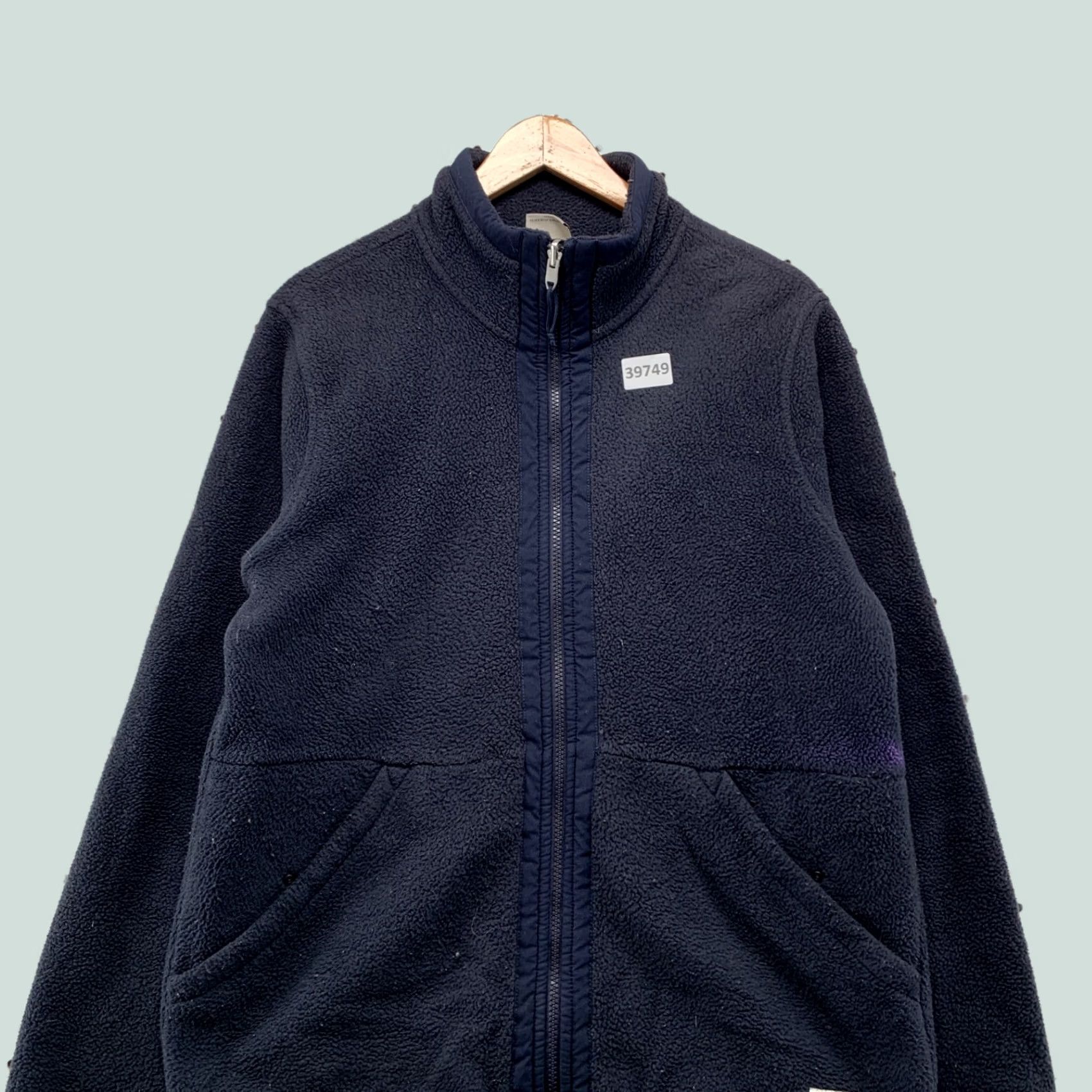 The North Face The North Face Fleece Sherpa Jacket Mens M Blue Zip Casual Pocket Size US M / EU 48-50 / 2 - 1 Thumbnail