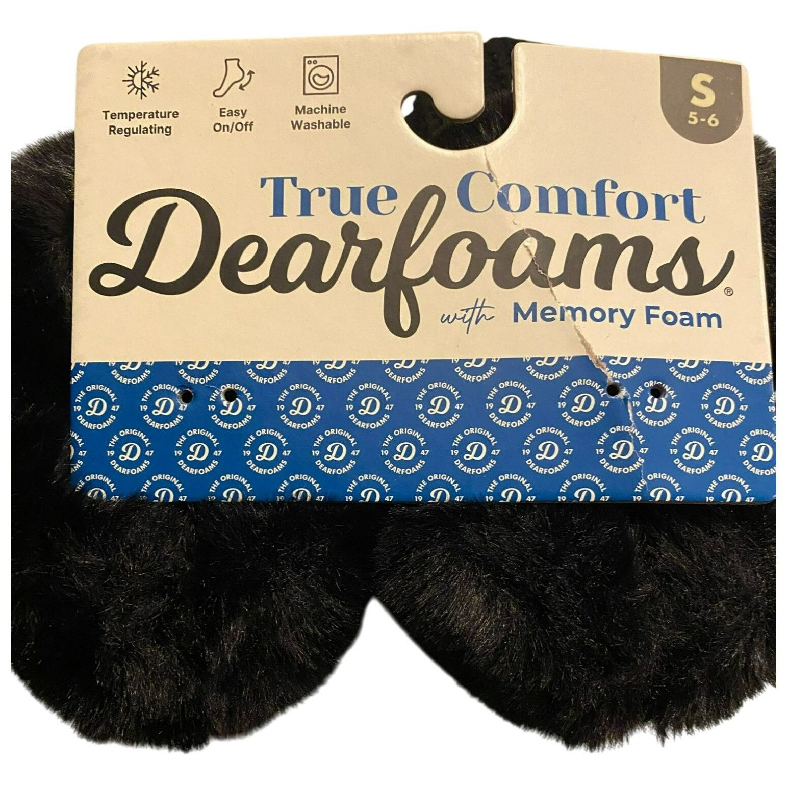 Other Dearfoams Women's Hannah Festive Knit Clog Slippers Small 5- Size US 5 / IT 35 - 4 Thumbnail