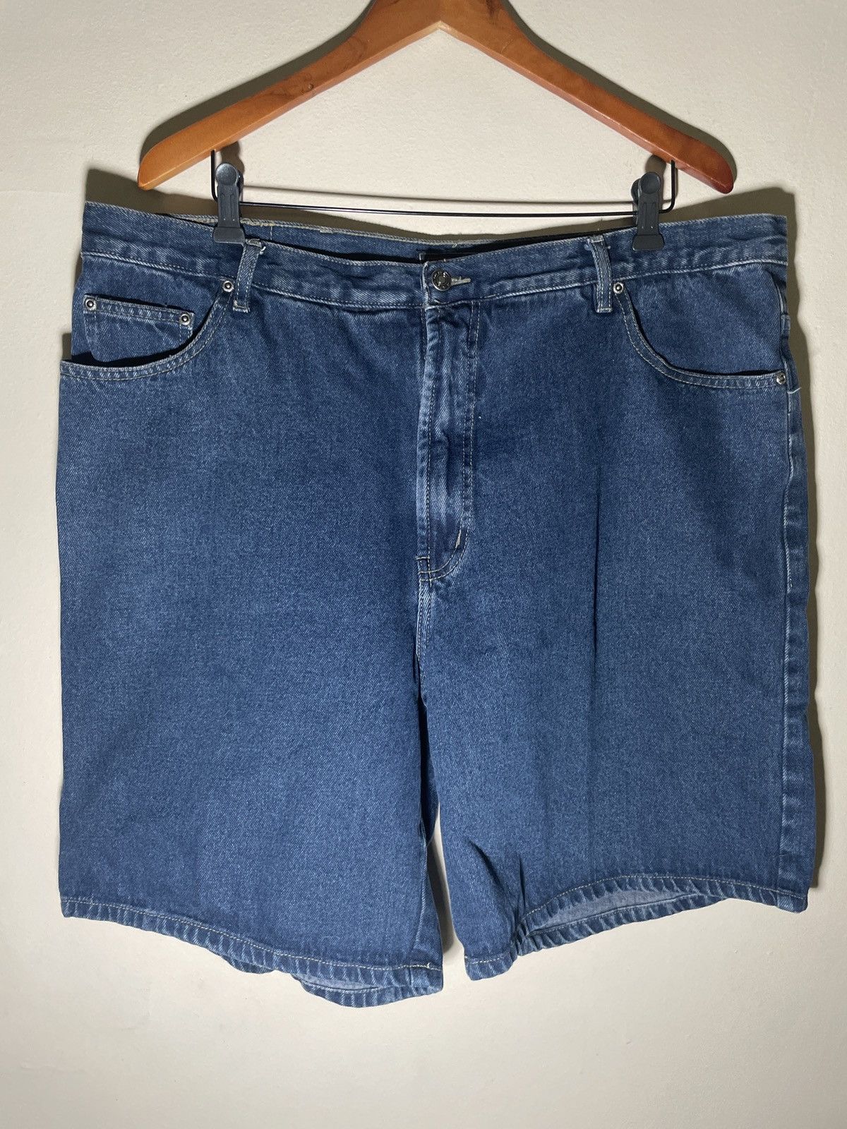 Route 66 × Vintage Route 66 Jean Denim Shorts Jorts Skater relaxed fit size 42 Size US 42 / EU 58 - 1 Thumbnail