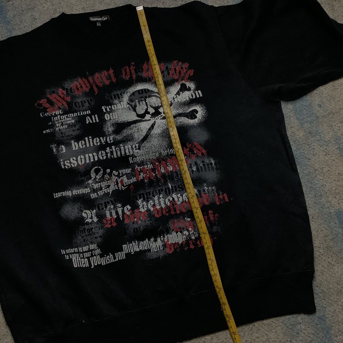 Hysteric Glamour × If Six Was Nine × Japanese Brand Y2k Beaumont carr ifsixwasnine sweatshirt Size US L / EU 52-54 / 3 - 9 Thumbnail