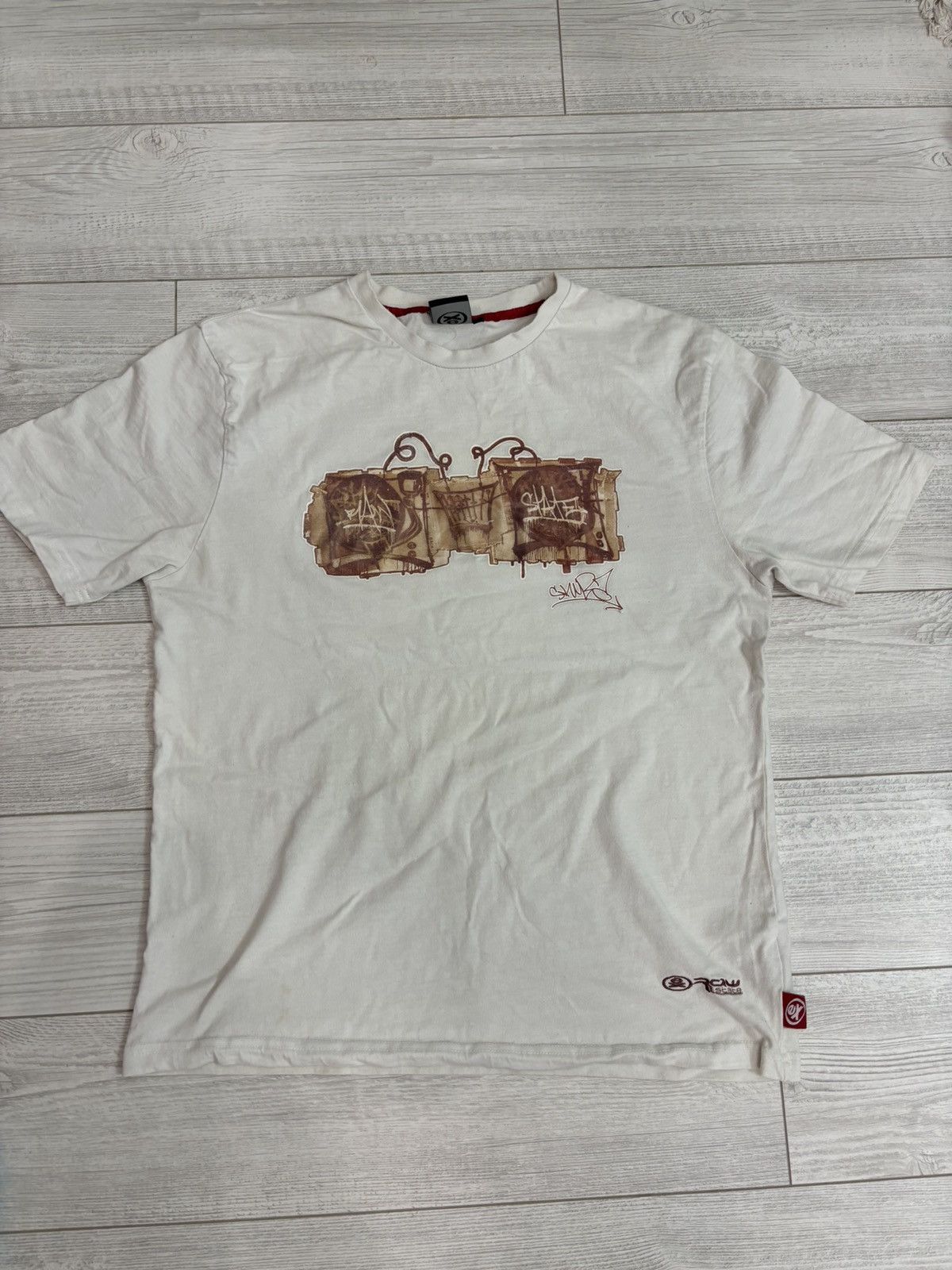Raw State raw state y2k t-shirt | Grailed