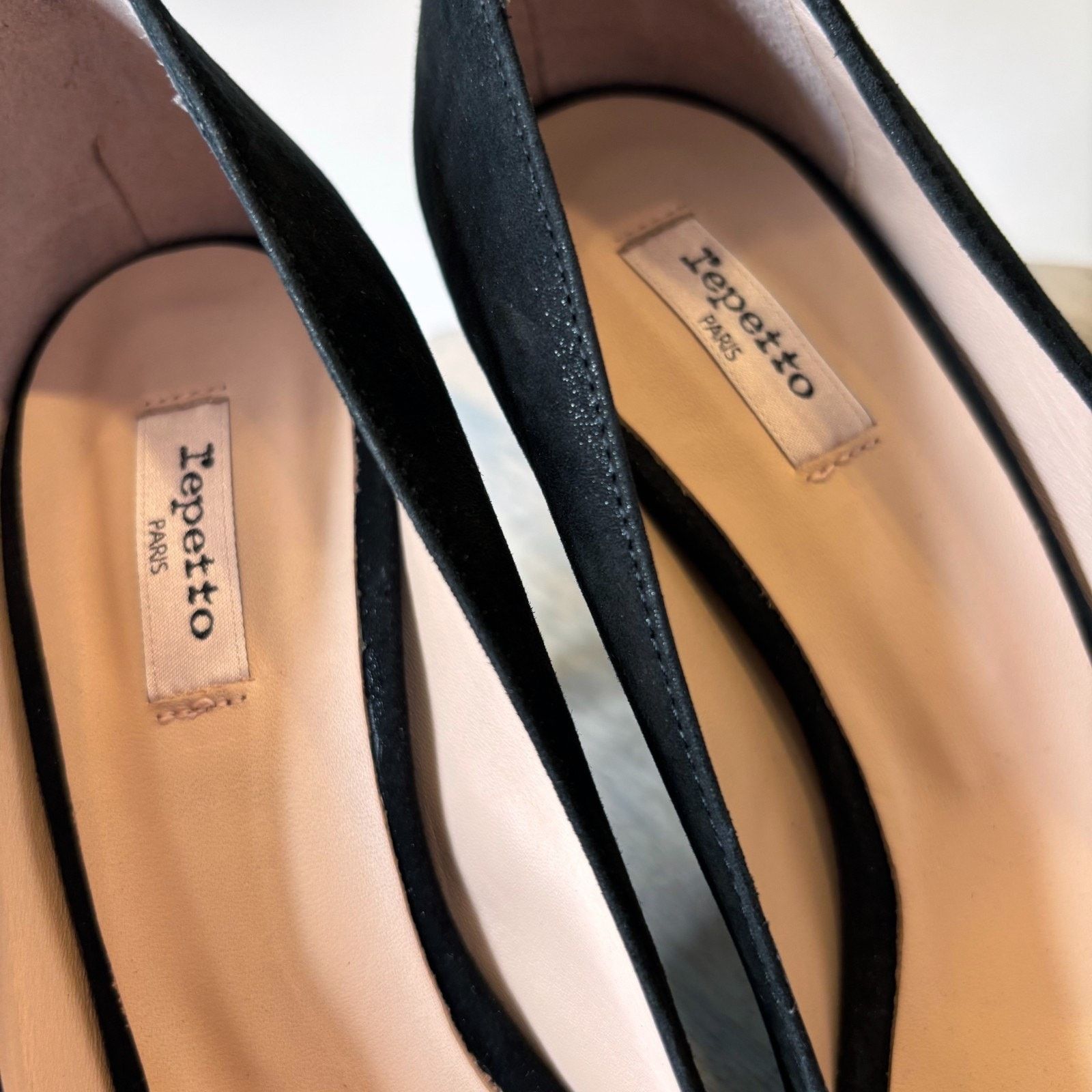 Repetto NEW Repetto Diva Clap Black Suede Heels EU 39 US Size 9 Size US 9 / IT 39 - 8 Thumbnail