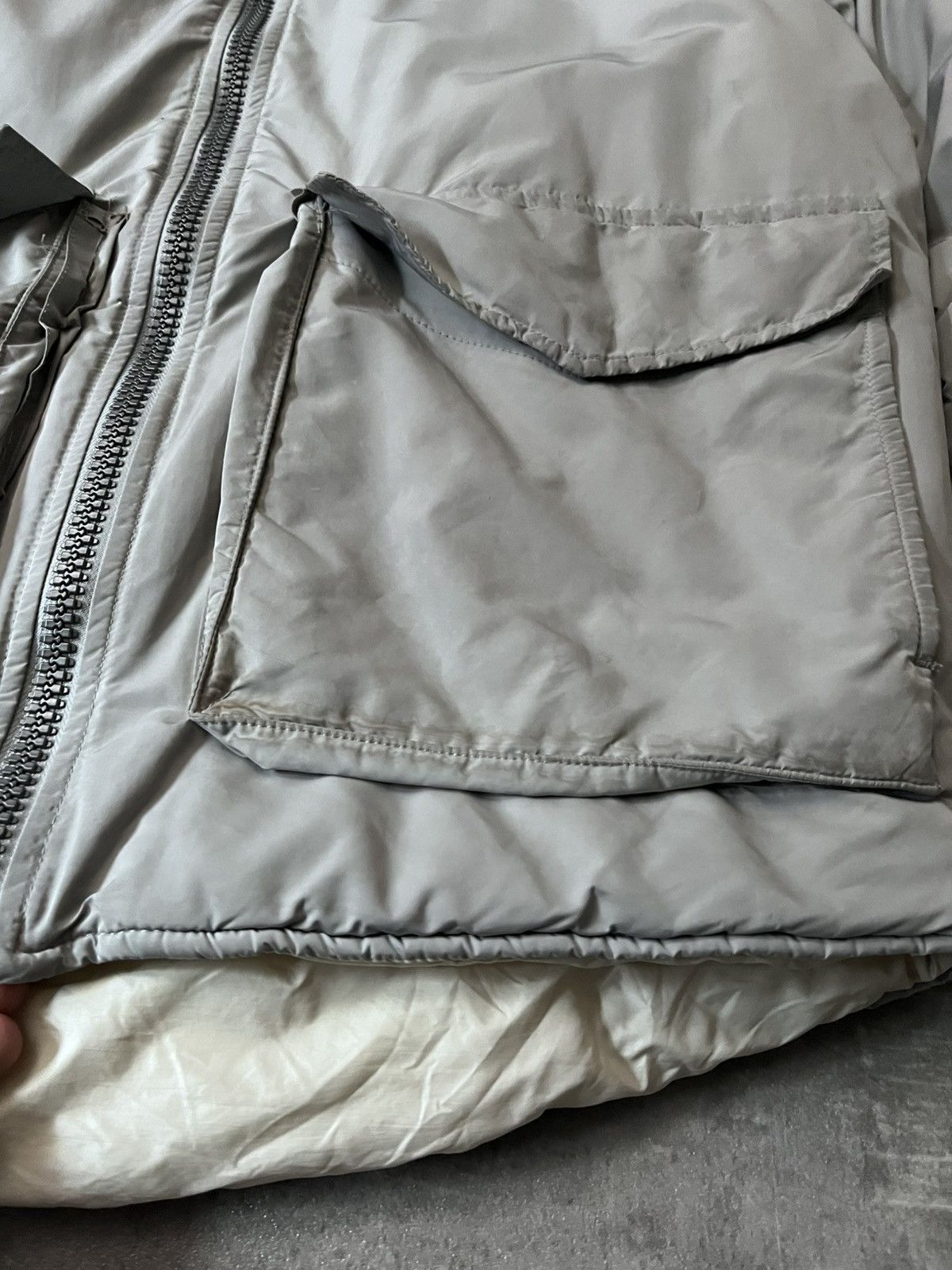Our Legacy Our Legacy Silver Bullet puffer funnel jacket grey Size US M / EU 48-50 / 2 - 11 Thumbnail