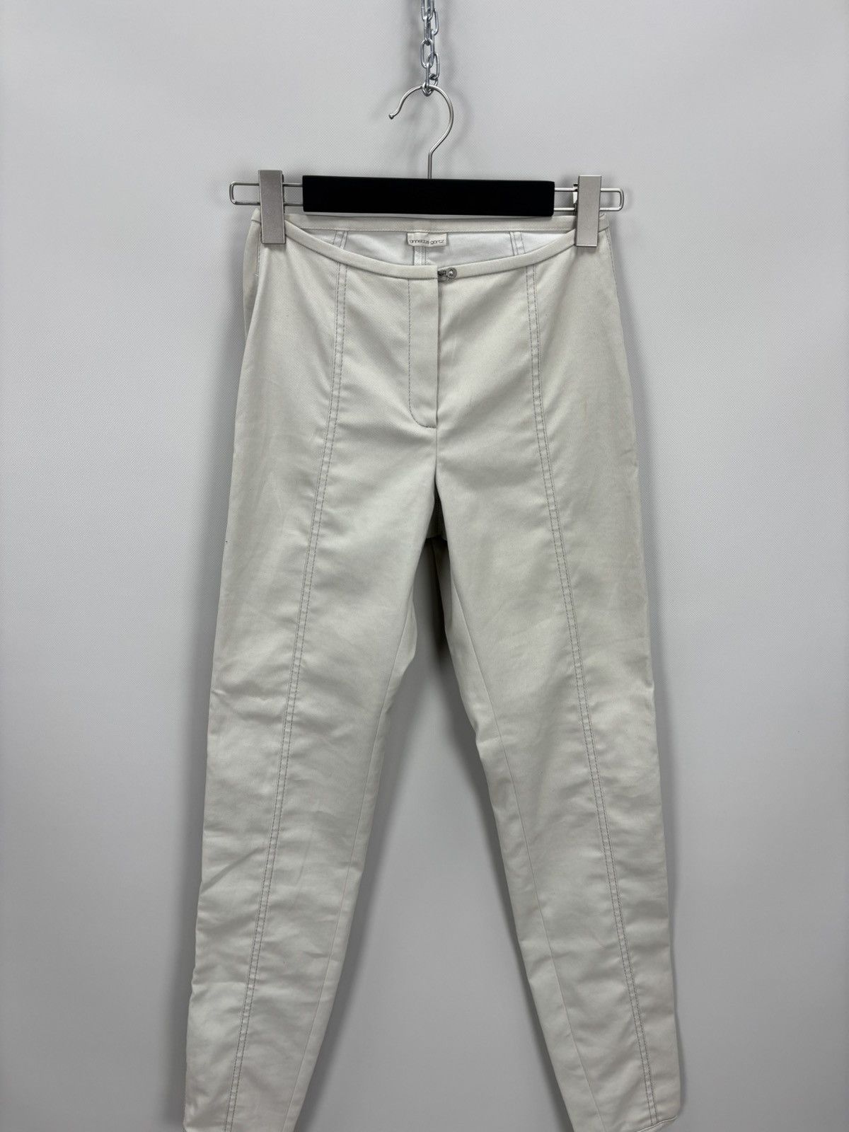 Annette Gortz Womens pants Annette Gortz Size 34 Color Gray Size 24" / US 00 / IT 34 - 2 Thumbnail