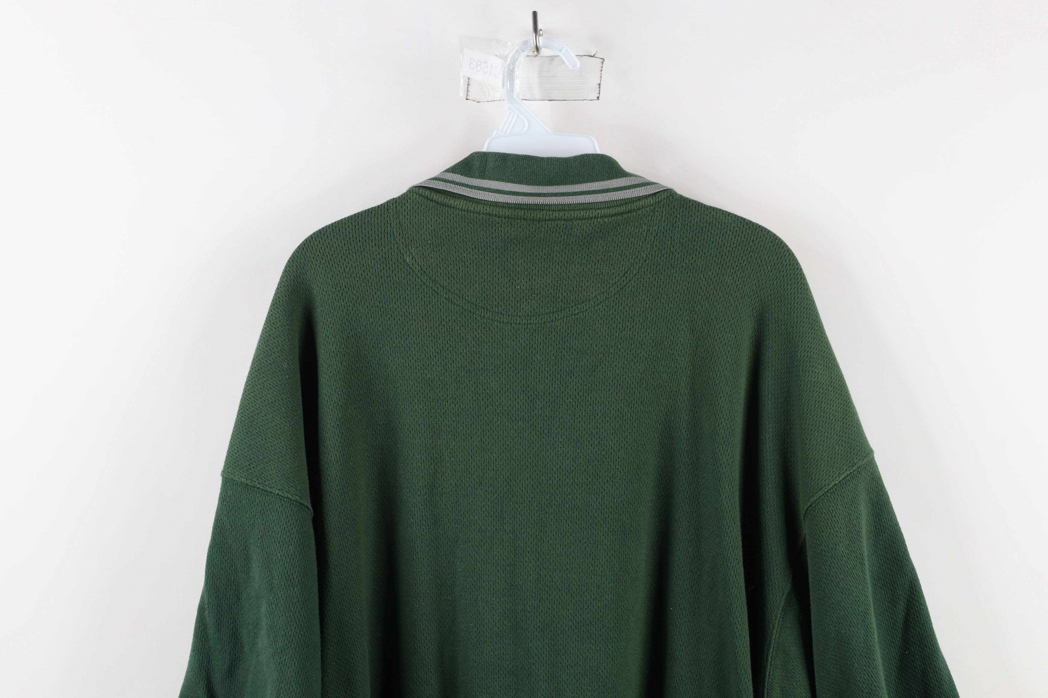 Starter × Vintage Vintage 90s Starter Out Michigan State University Polo Shirt Size US XXL / EU 58 / 5 - 11 Thumbnail