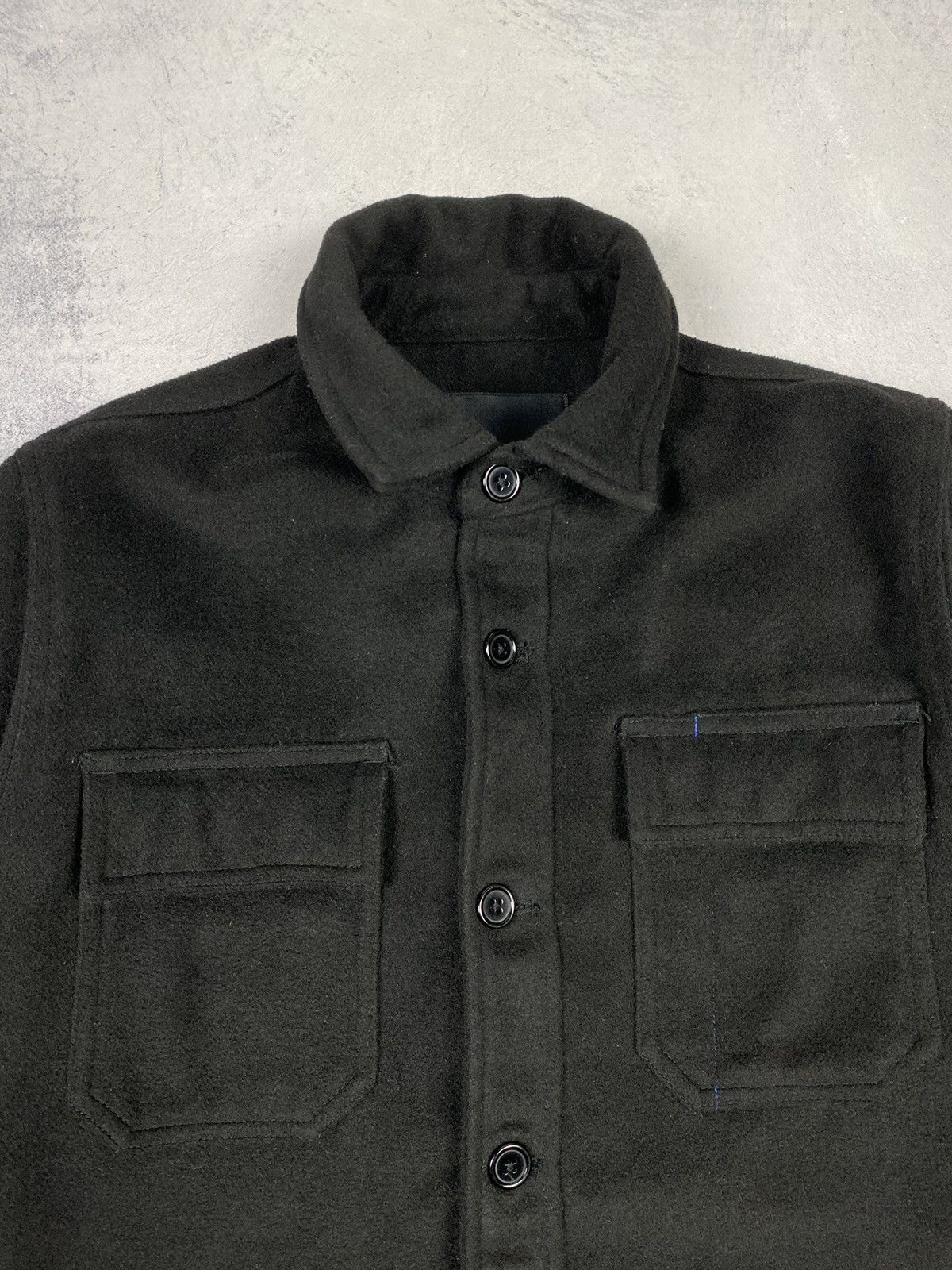 Stussy Vintage 00s Stussy Wool Overshot Button Up Shirt Size US S / EU 44-46 / 1 - 5 Thumbnail