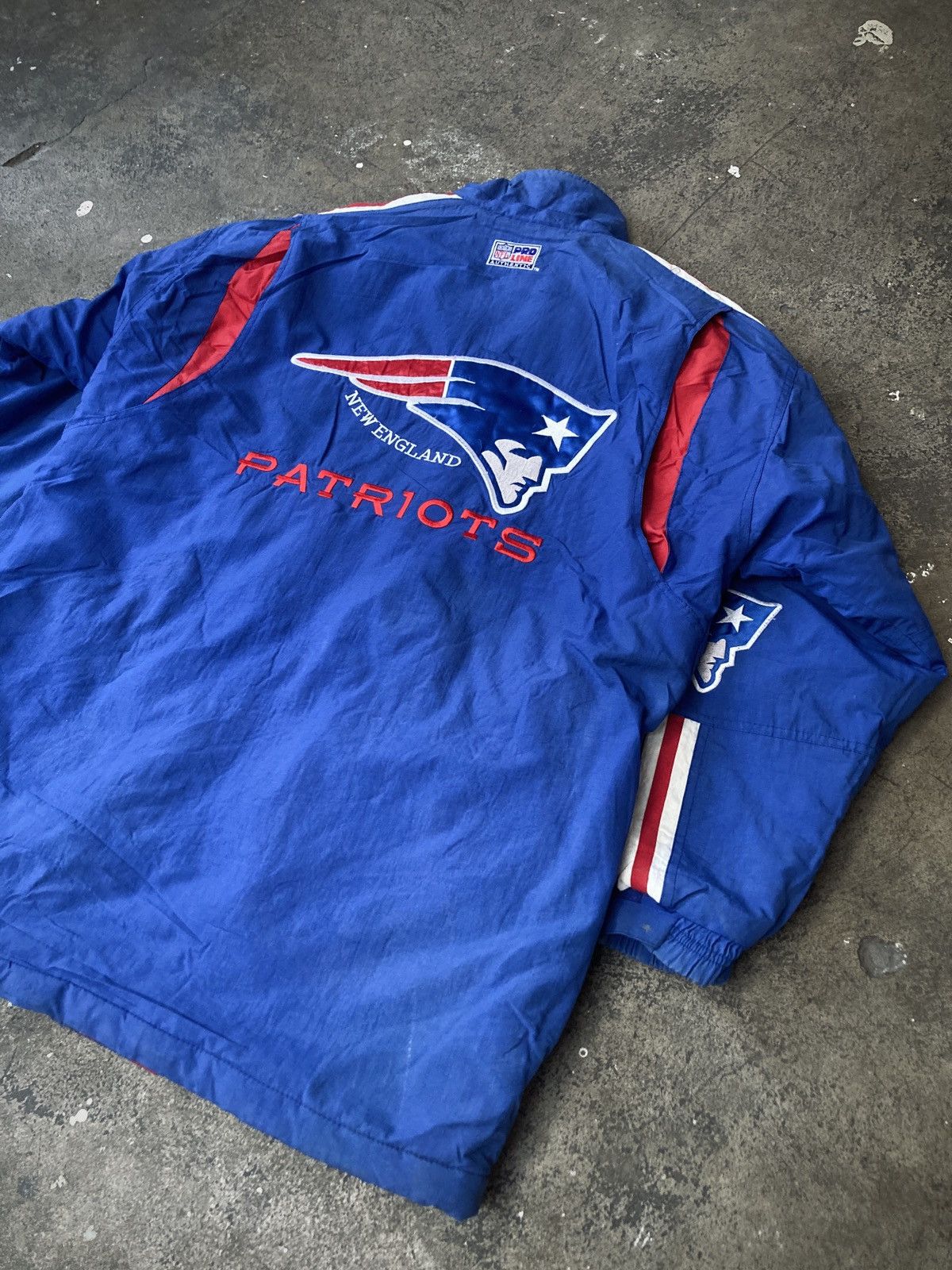 NFL × Starter × Vintage Vintage 90s Starter New England Patriots Parka Jacket Size US M / EU 48-50 / 2 - 11 Thumbnail