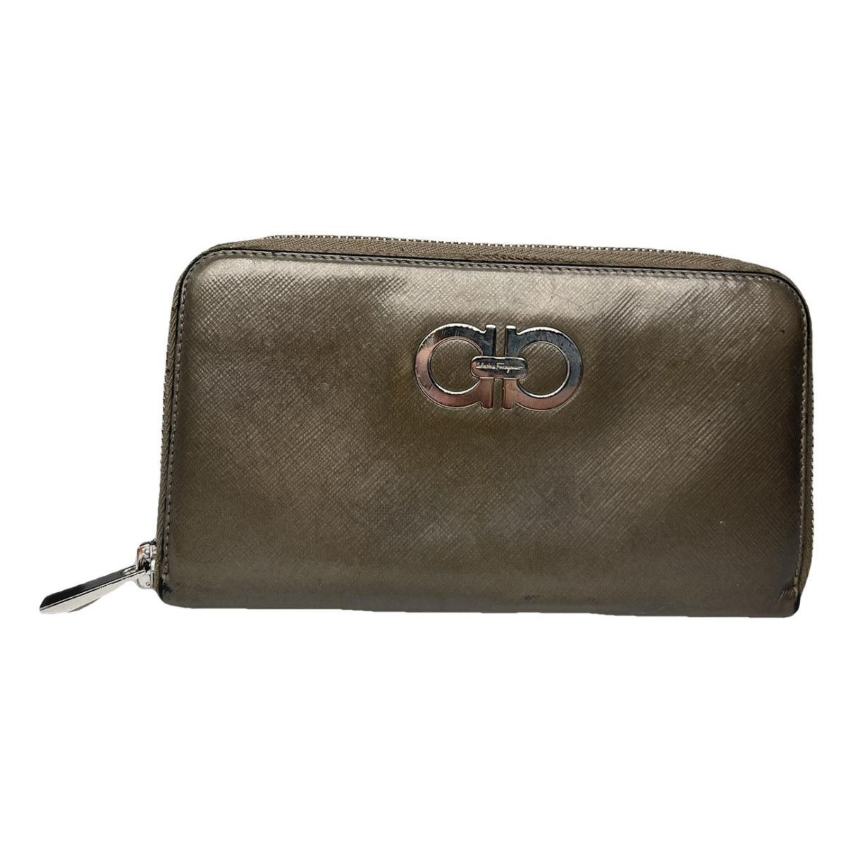 Salvatore Ferragamo Anthracite Leather Wallet Size ONE SIZE - 1 Thumbnail