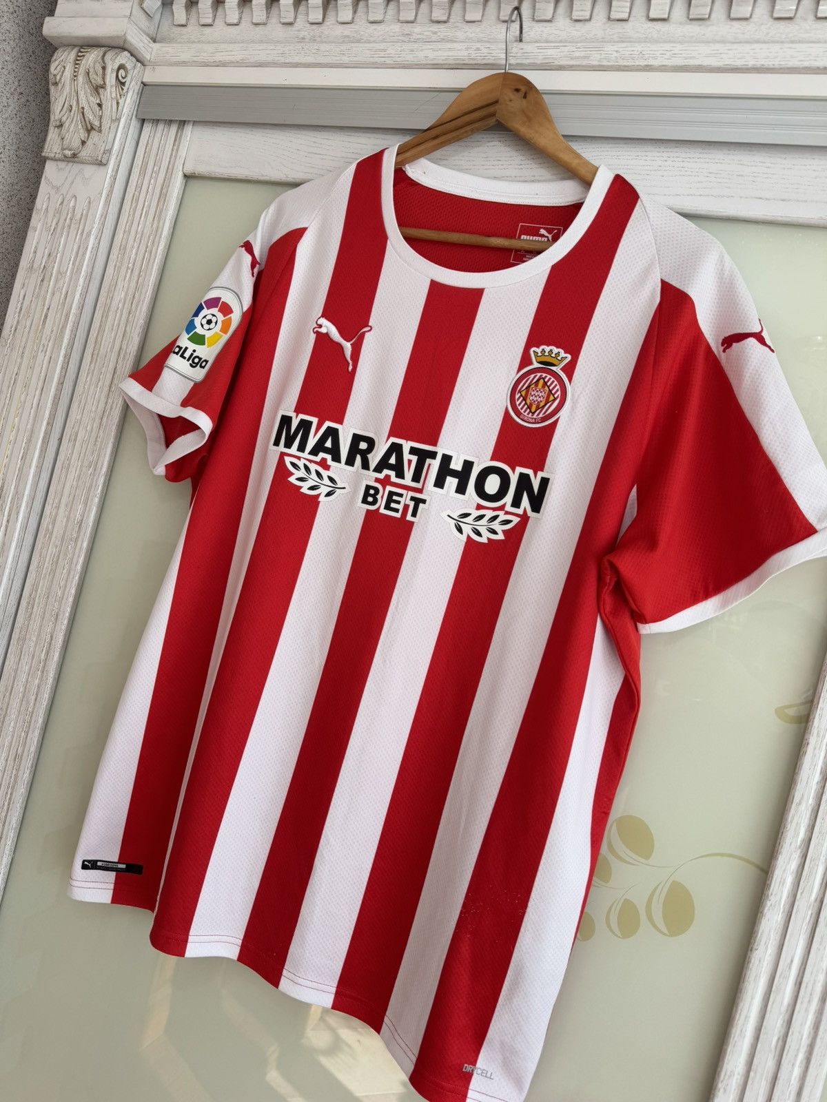 Puma Girona 2019-2020 Home Soccer Jersey Football Kit Shirt Size US XL / EU 56 / 4 - 3 Thumbnail