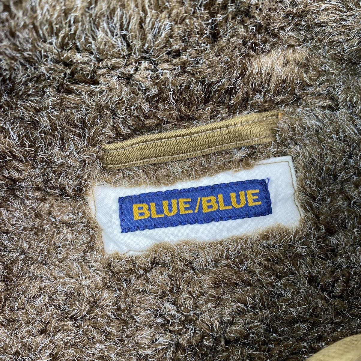 Blue Blue Japan × Indigo × Pure Blue Japan 🇯🇵 Blue Blue Japan fur Jacket N1 deck millitary Size US M / EU 48-50 / 2 - 9 Thumbnail