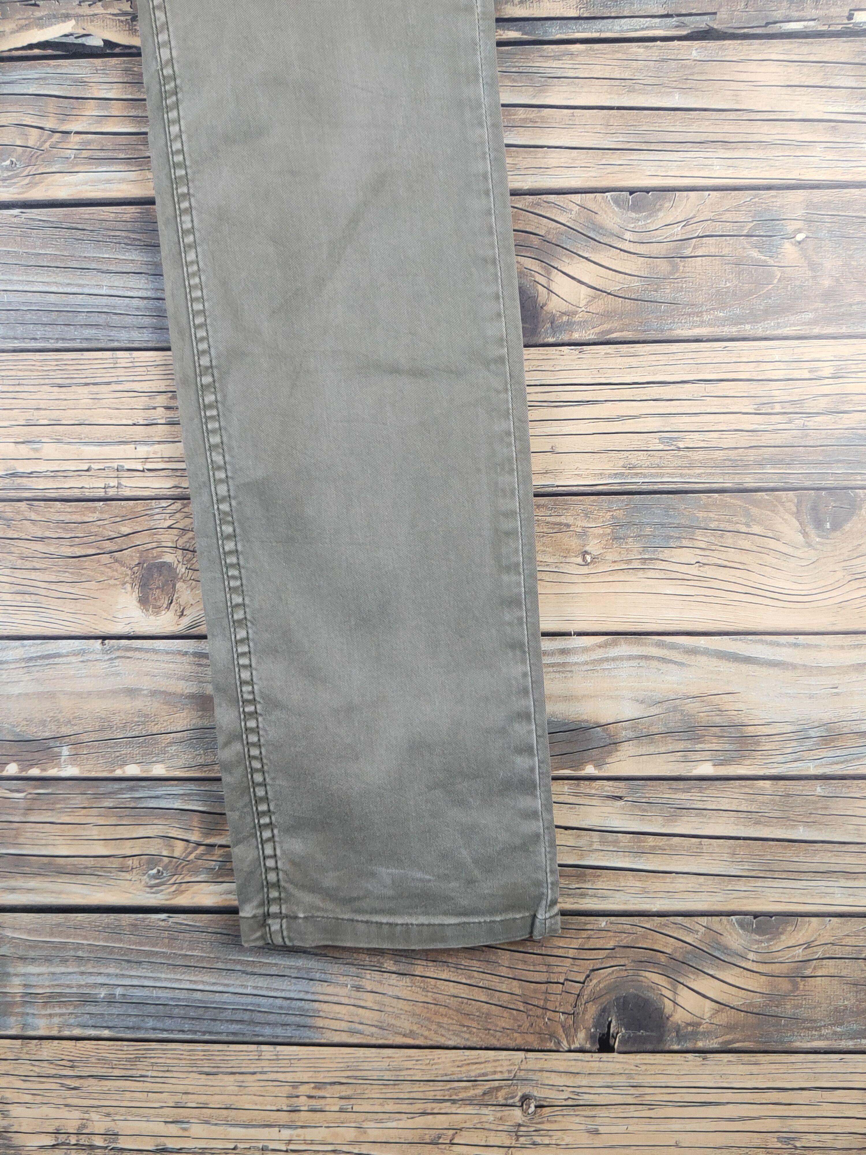 Japanese Brand DL Uniqlo Olive Multipocket Tactical Cargo Pants #1531 Size 28" / US 6 / IT 42 - 6 Thumbnail