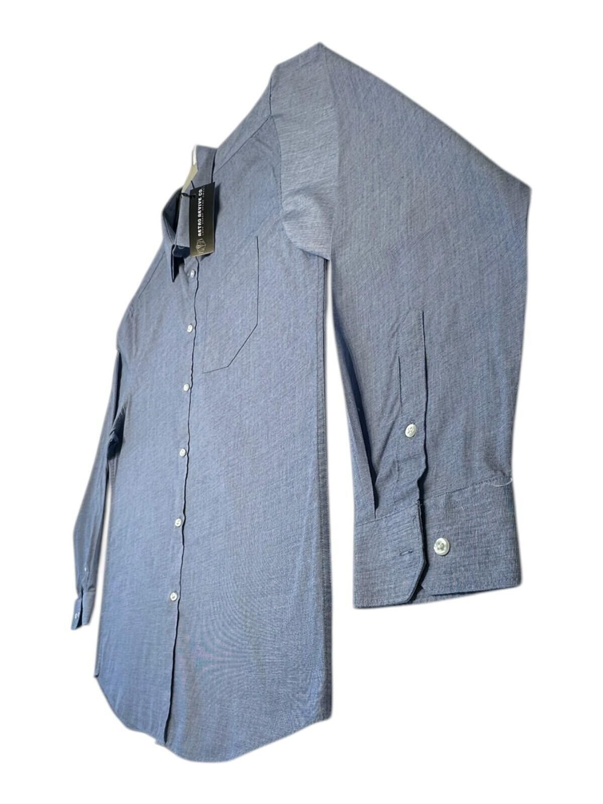 Other Taylor & Wright Shirt Men's UK Size XL Regular Fit Blue Size 44R - 3 Thumbnail