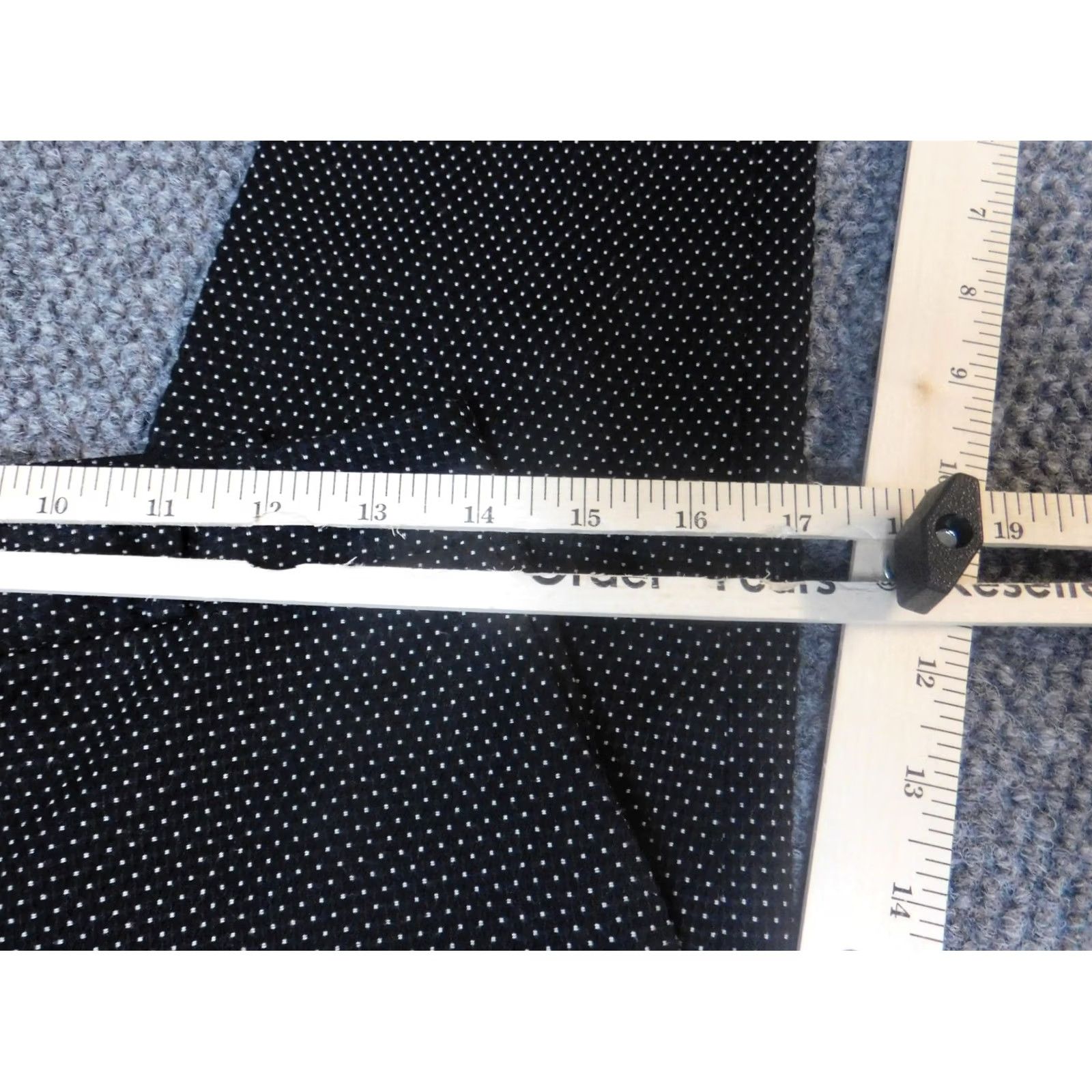 Tommy Hilfiger Tommy Hilfiger Womens Pants 0 Black Straight Pants Womens Regular Slimming Stretch Chino 32in Inseam Dark Size 25" / US 0 / IT 36 - 5 Thumbnail
