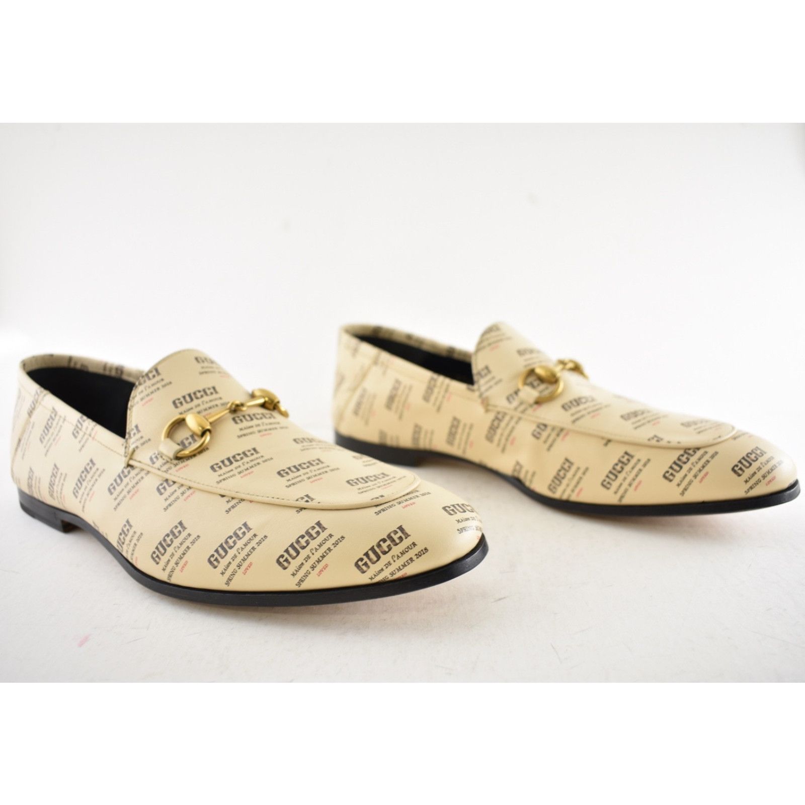 Gucci Gucci Brixton Soy Black Stamp Horsebit Loafer Flat G9 US10 Size US 10 / EU 43 - 4 Thumbnail
