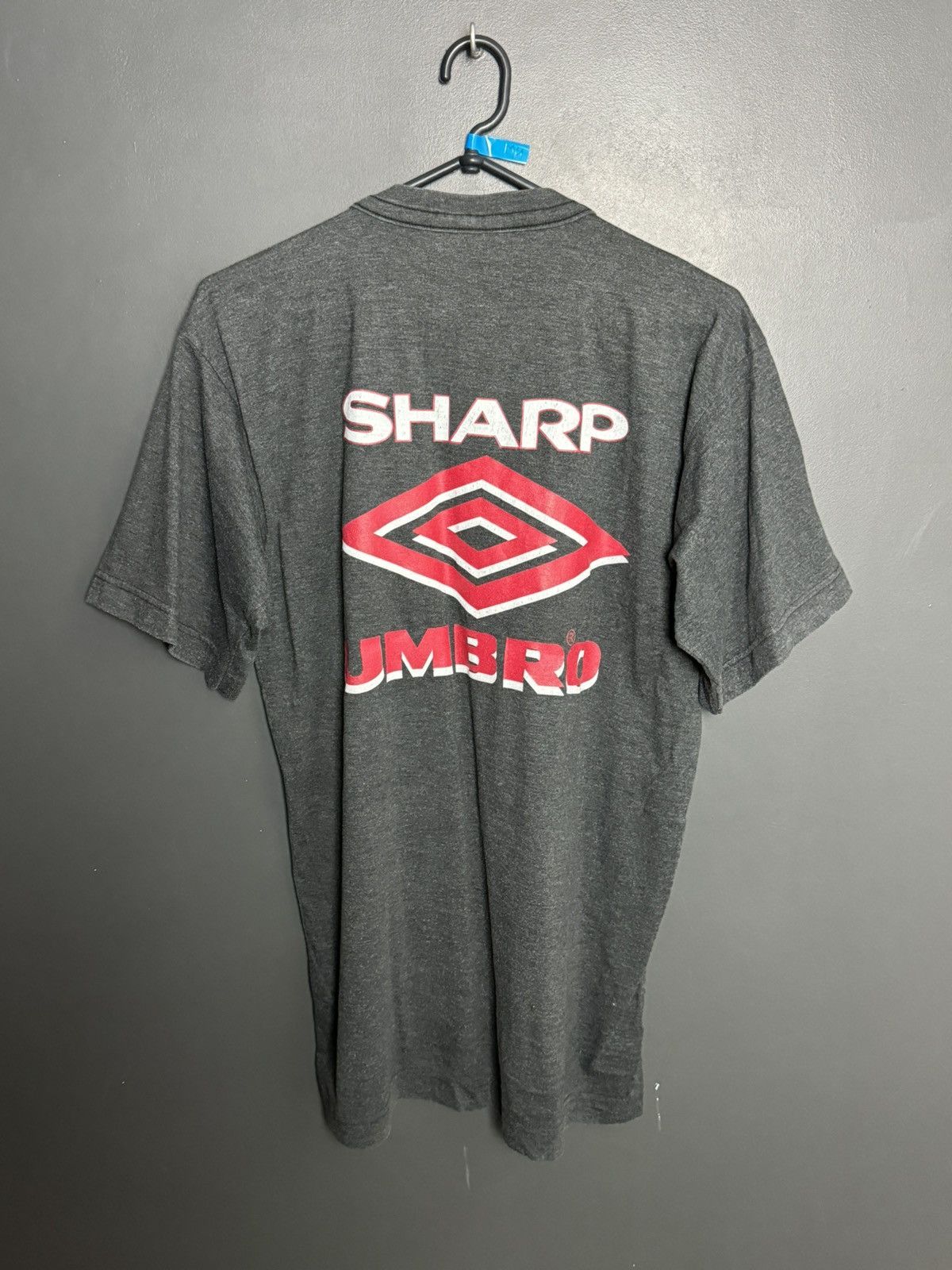 Umbro Vintage Manchester United Sharp Training Football T-Shirt Size US M / EU 48-50 / 2 - 2 Thumbnail