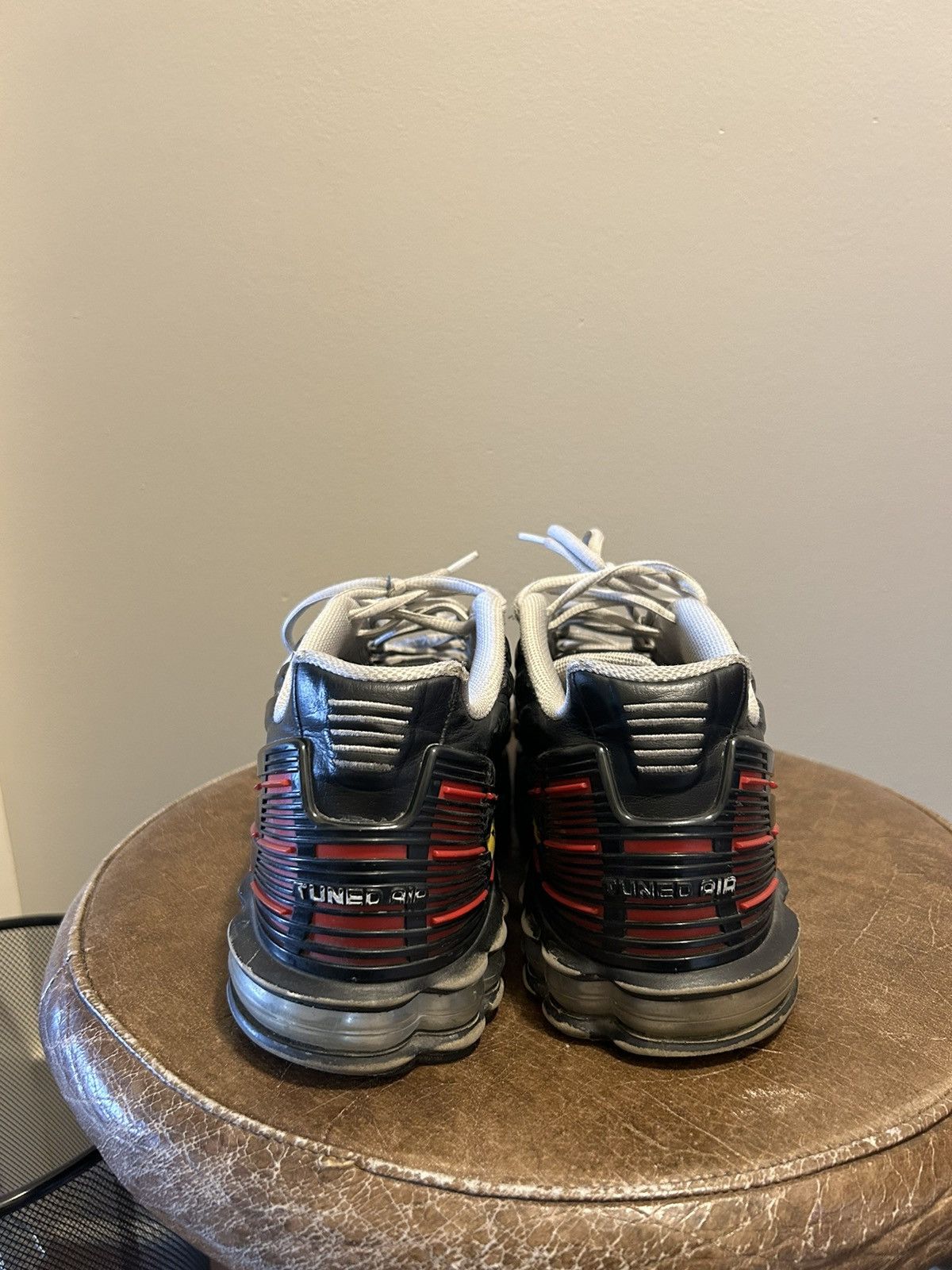 Other Nike Air Max Plus 3 Black Red Size US 12 / EU 45 - 4 Thumbnail