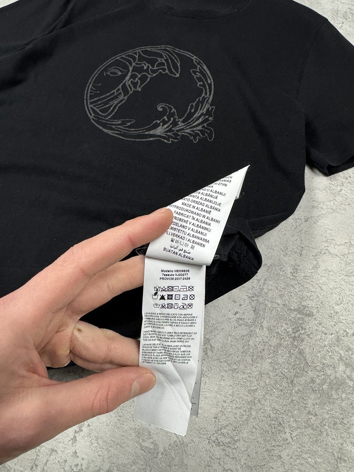 Versace Versace Medusa Big Logo T-Shirt Size XL Size US XL / EU 56 / 4 - 11 Thumbnail