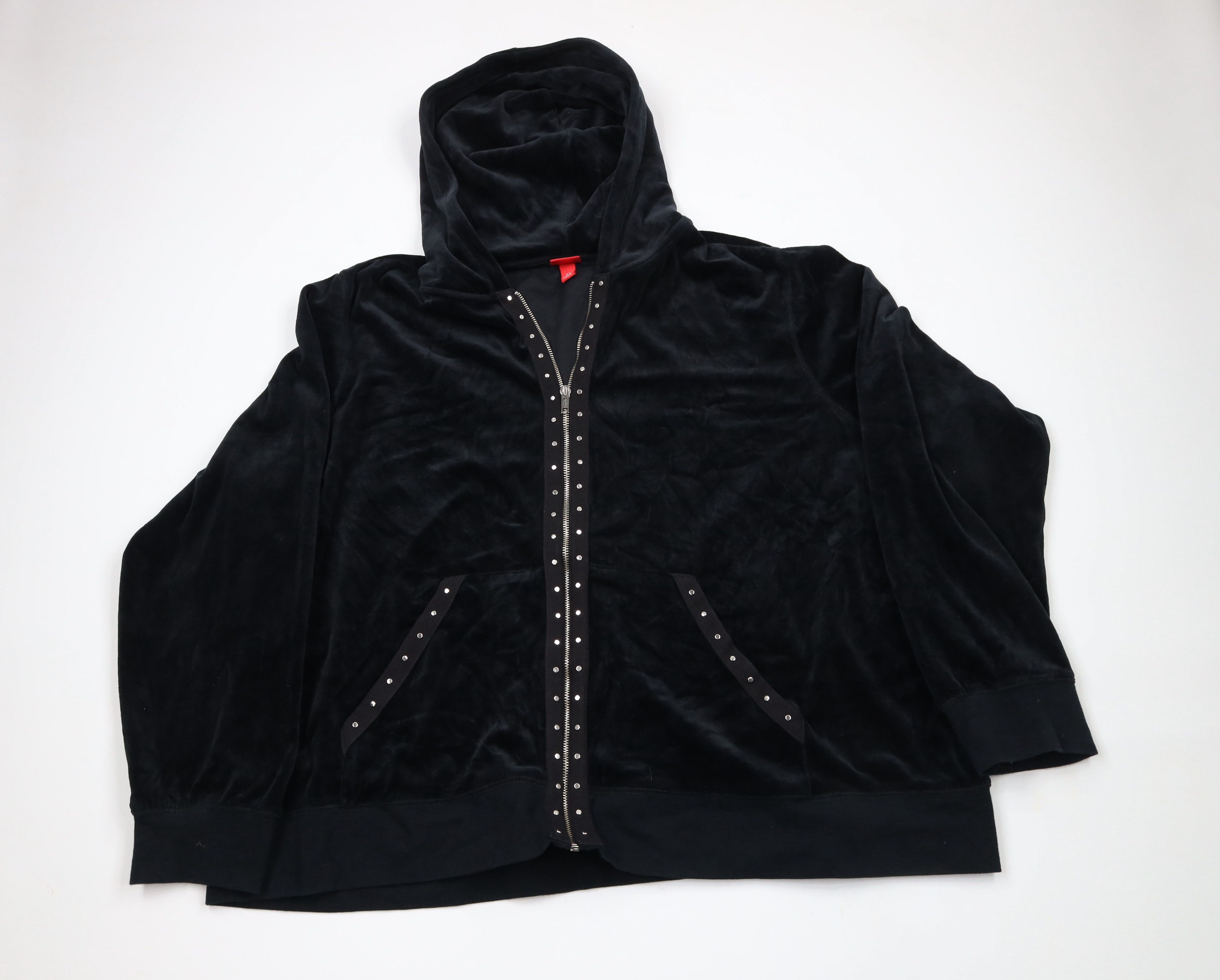 Mossimo × Vintage Vintage 90s Y2K Mossimo Studded 2 Piece Velour Track Suit Size 3XL / US 20-22 - 2 Thumbnail