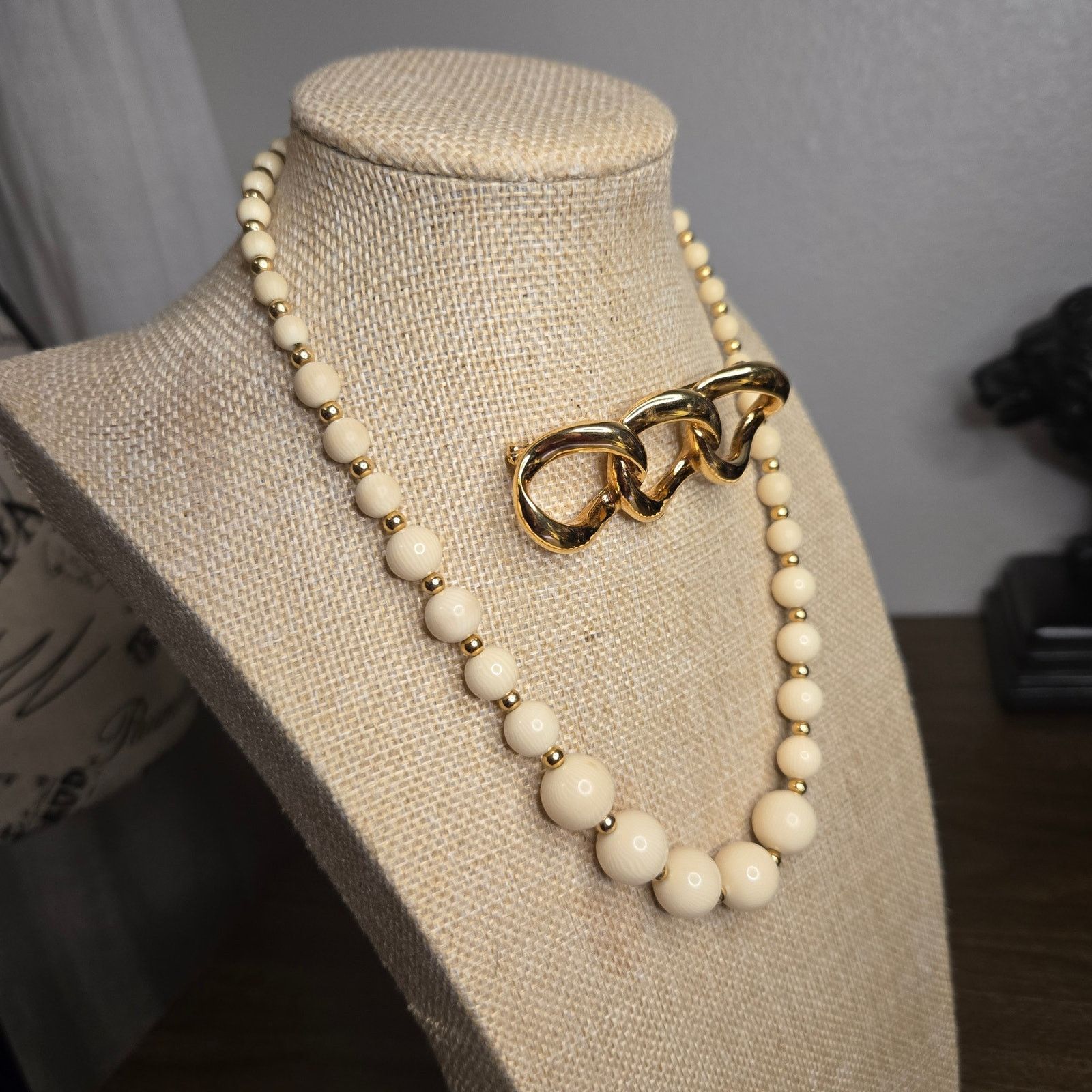 Vintage Vintage Napier Choker Necklace & Mismatched Unsigned Brooch Size ONE SIZE - 11 Thumbnail