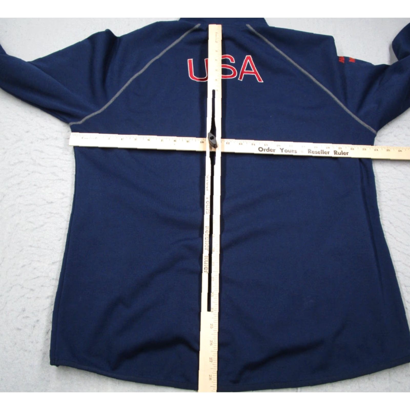 Sperry Sperry Top Sider Jacket Mens Large Blue US Sailing Team 1/4 Zip Pullover USA Size US L / EU 52-54 / 3 - 7 Thumbnail