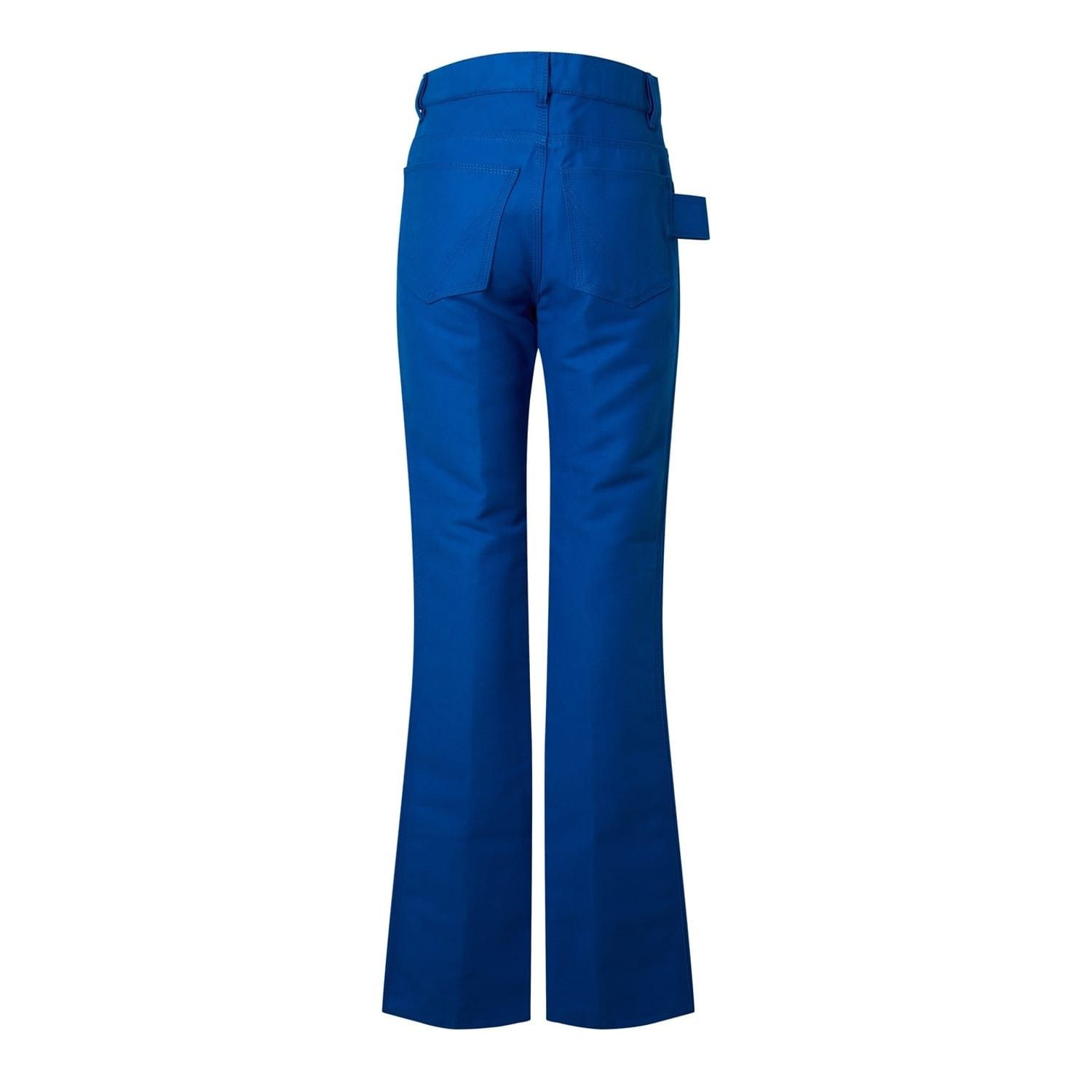 Bottega Veneta Bottega Veneta Bv Trousers in Blue Size 28" / US 6 / IT 42 - 2 Thumbnail