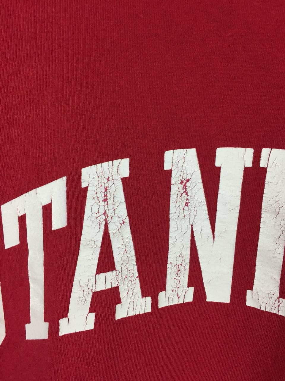 Russell Athletic × Vintage Vtg Russell Athletic Stanford University Spell Out Logo Tee Size US L / EU 52-54 / 3 - 4 Thumbnail