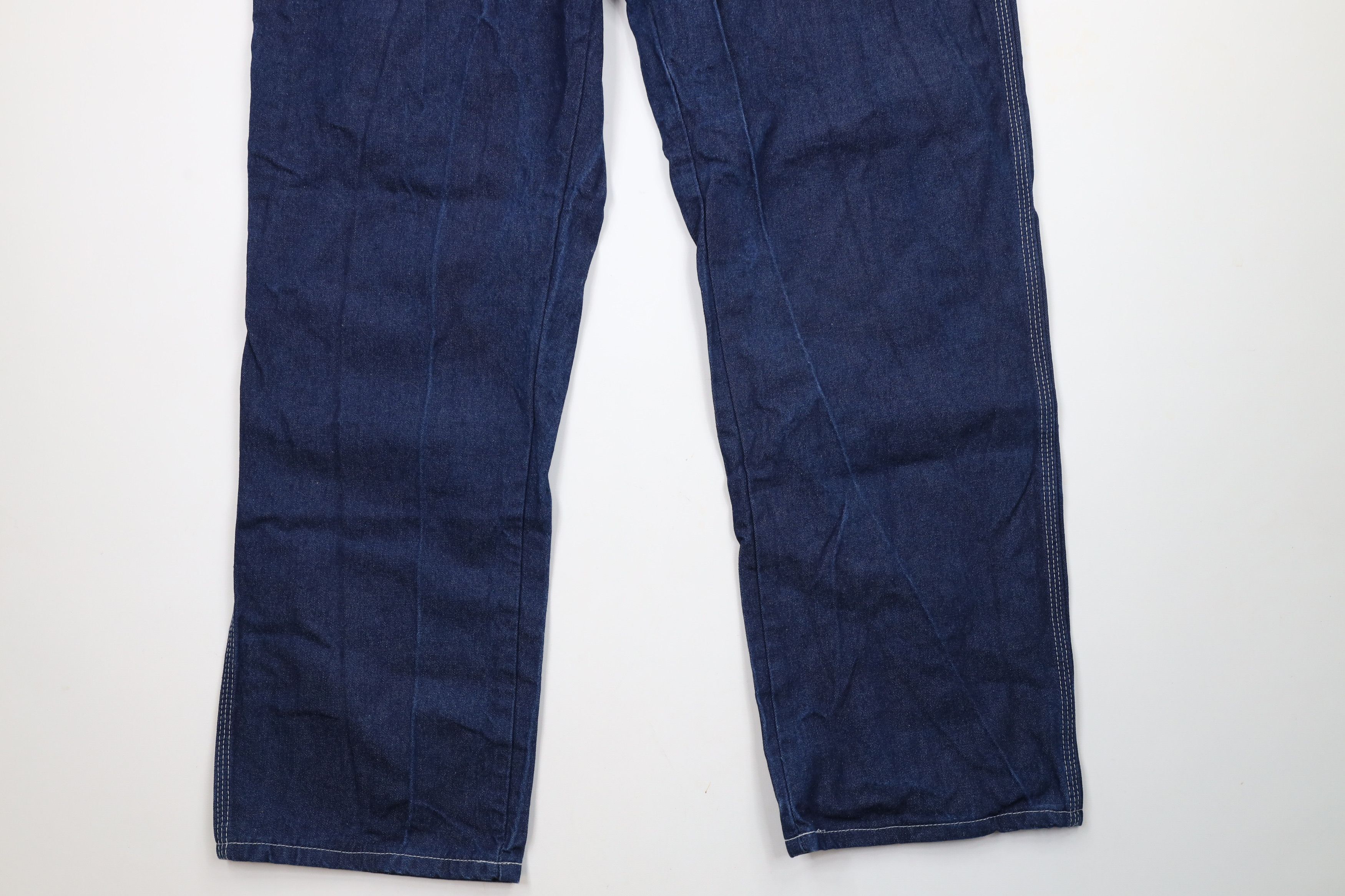 Dickies × Vintage Vintage Y2K Dickies Wide Leg Carpenter Denim Jeans Blue Size US 38 / EU 54 - 4 Thumbnail