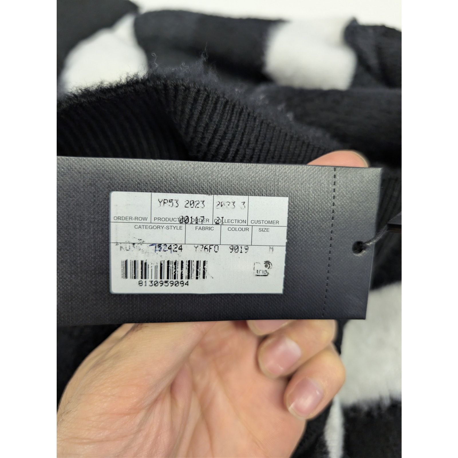 Saint Laurent Paris o1rshd1 graphic-print wool jumper sweater Sweatshirt Size US M / EU 48-50 / 2 - 23 Thumbnail