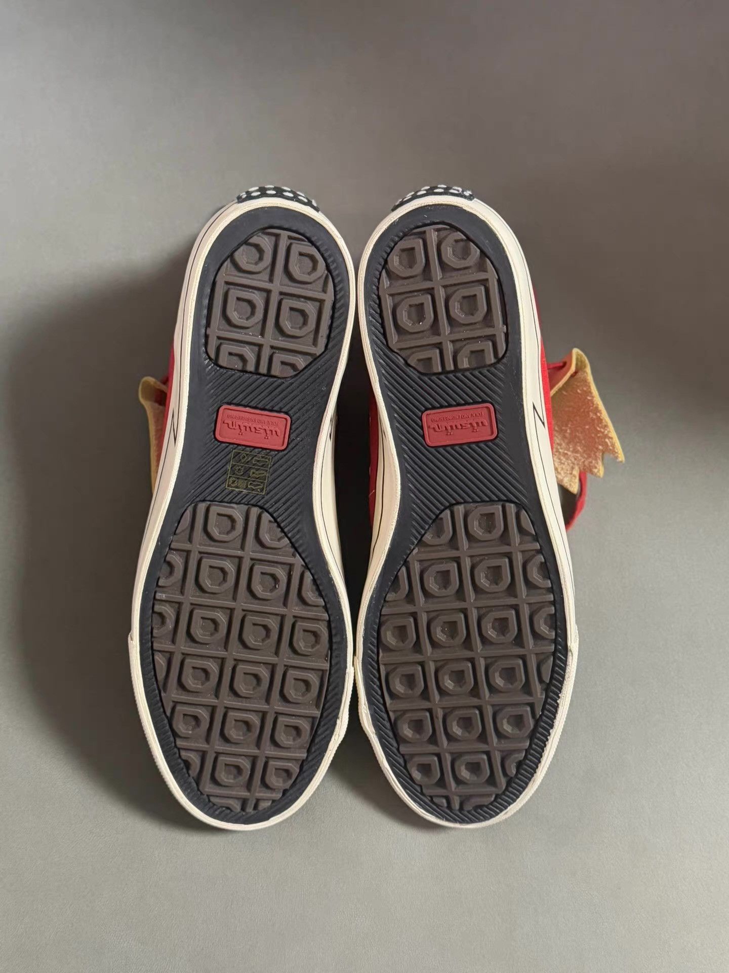 Visvim Visvim 18SS Skagway Hi Kiltie White & Red Ｑ20 Size US 10 / EU 43 - 5 Thumbnail