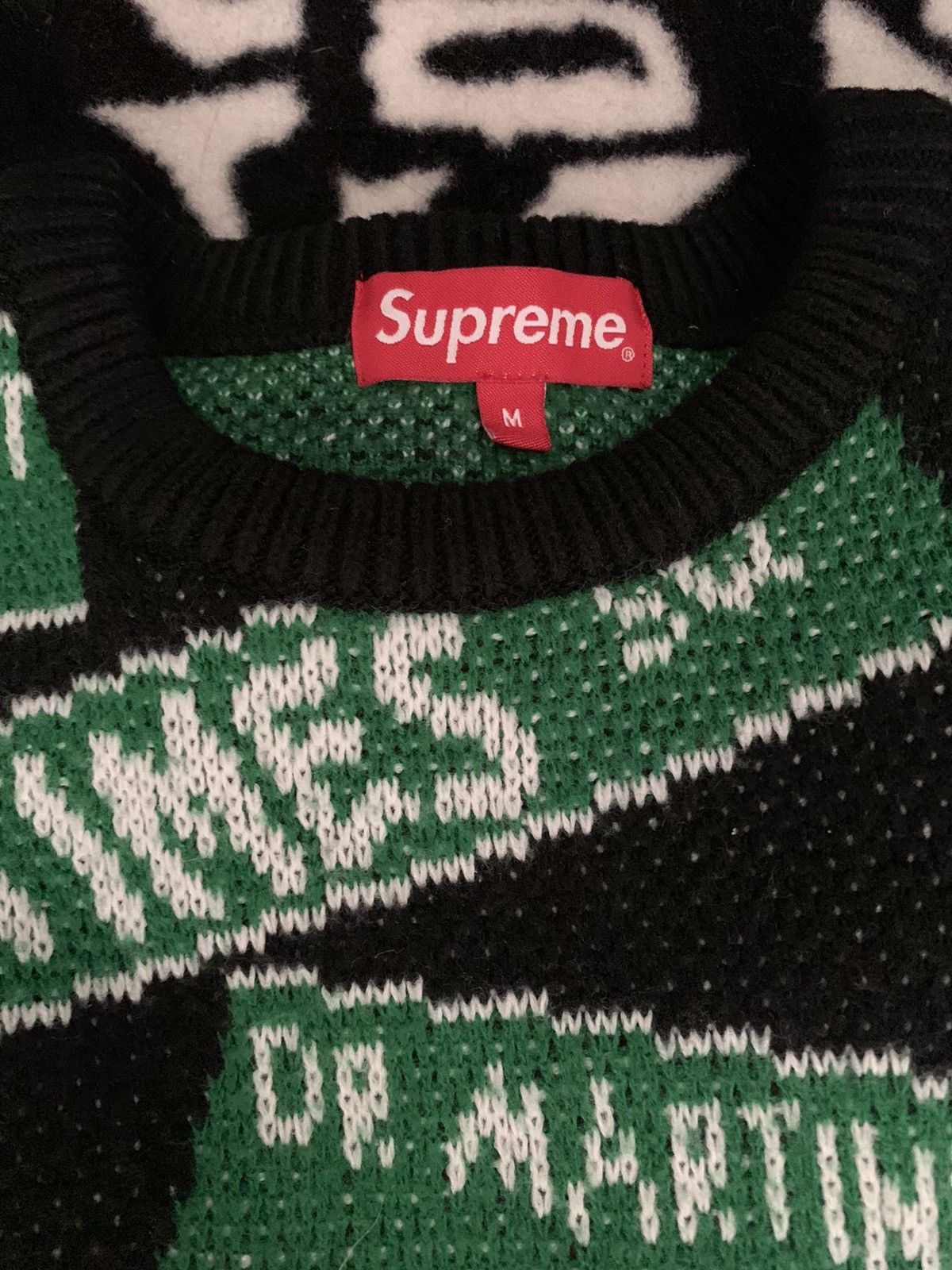 Supreme Supreme Street Signs Sweater Size US M / EU 48-50 / 2 - 4 Thumbnail
