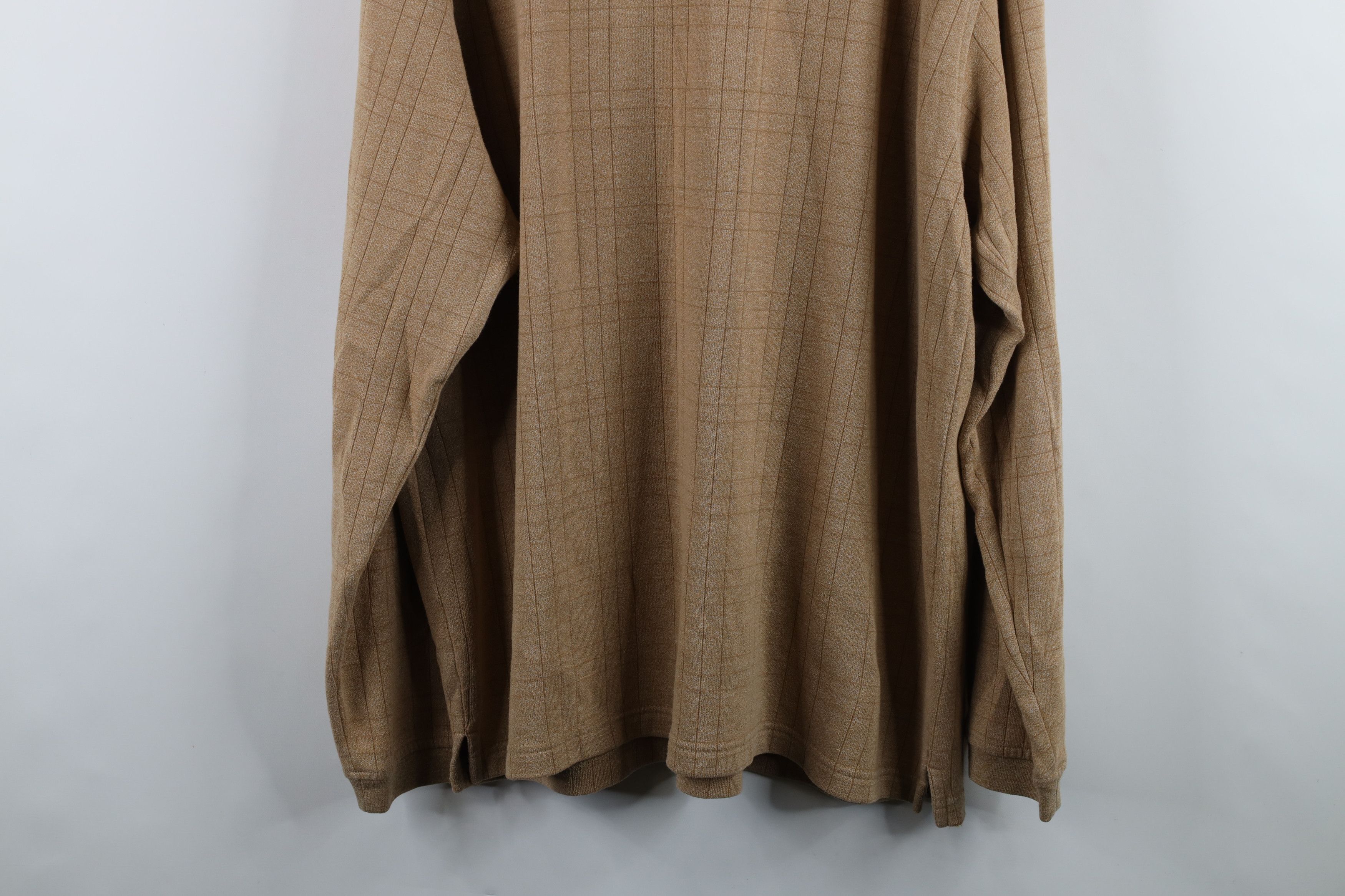 Vintage Vintage 90s Streetwear Fit Knit Long Sleeve Rugby Polo Shirt Size US XL / EU 56 / 4 - 11 Thumbnail